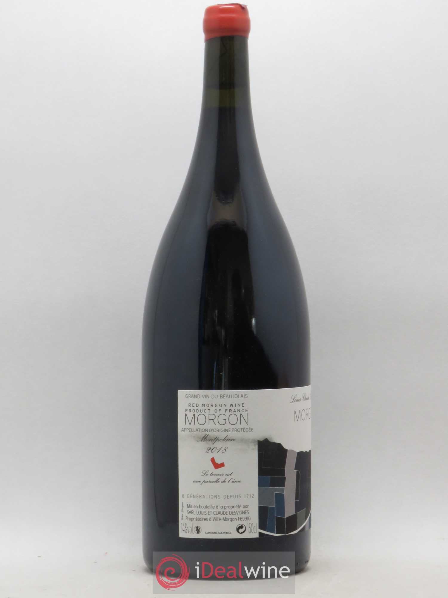 Morgon Montpelain Louis-Claude Desvignes 2018 - Lot de 1 magnum - 1