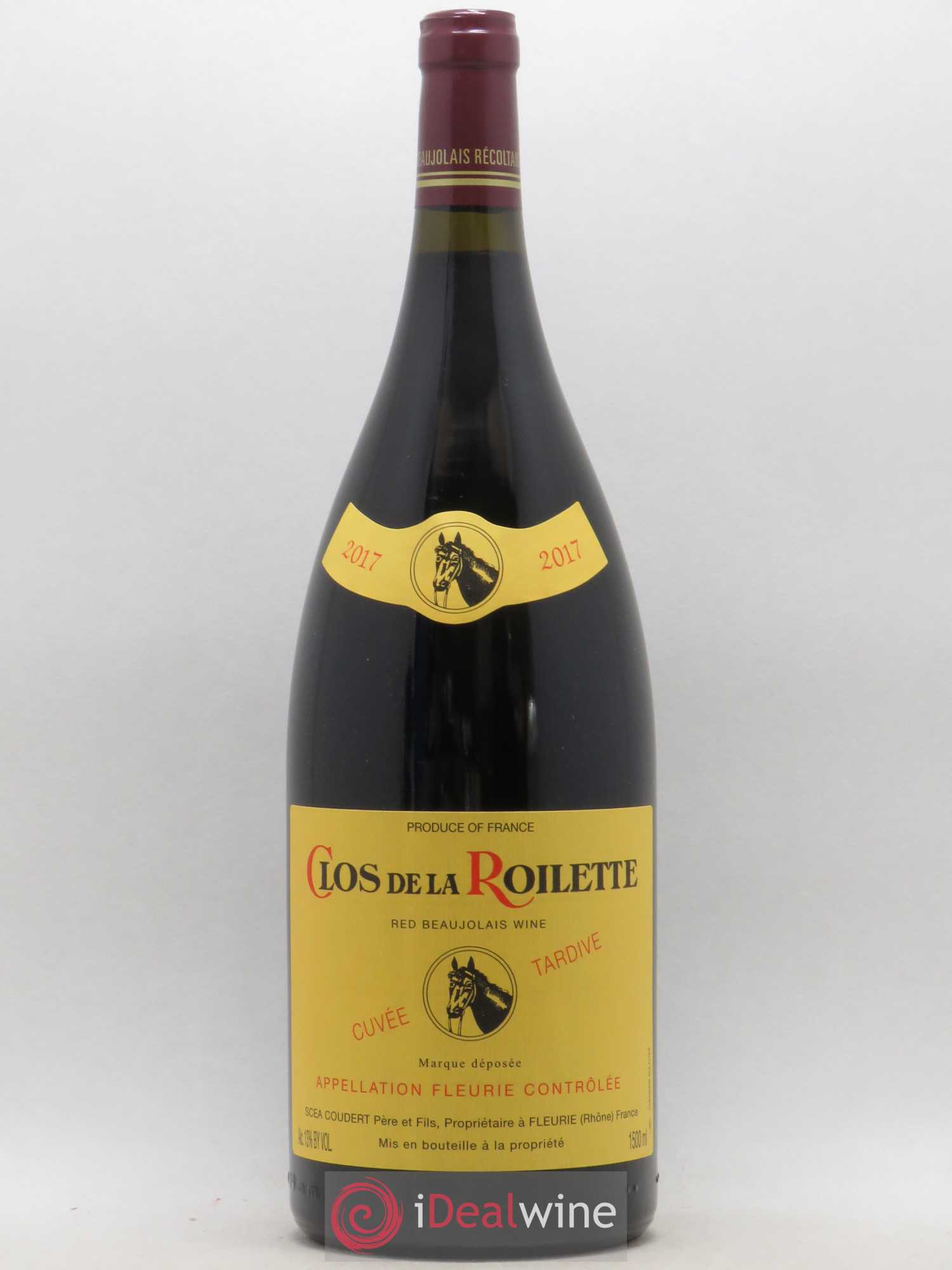 Fleurie Cuvée Tardive Clos de la Roilette 2017 - Lot de 1 magnum - 0