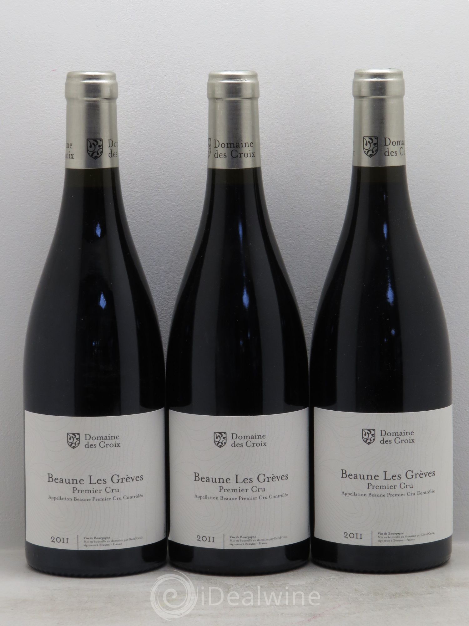 Beaune 1er Cru Domaine des Croix (sans prix de réserve) 2011 - Posten von 3 Flaschen - 0