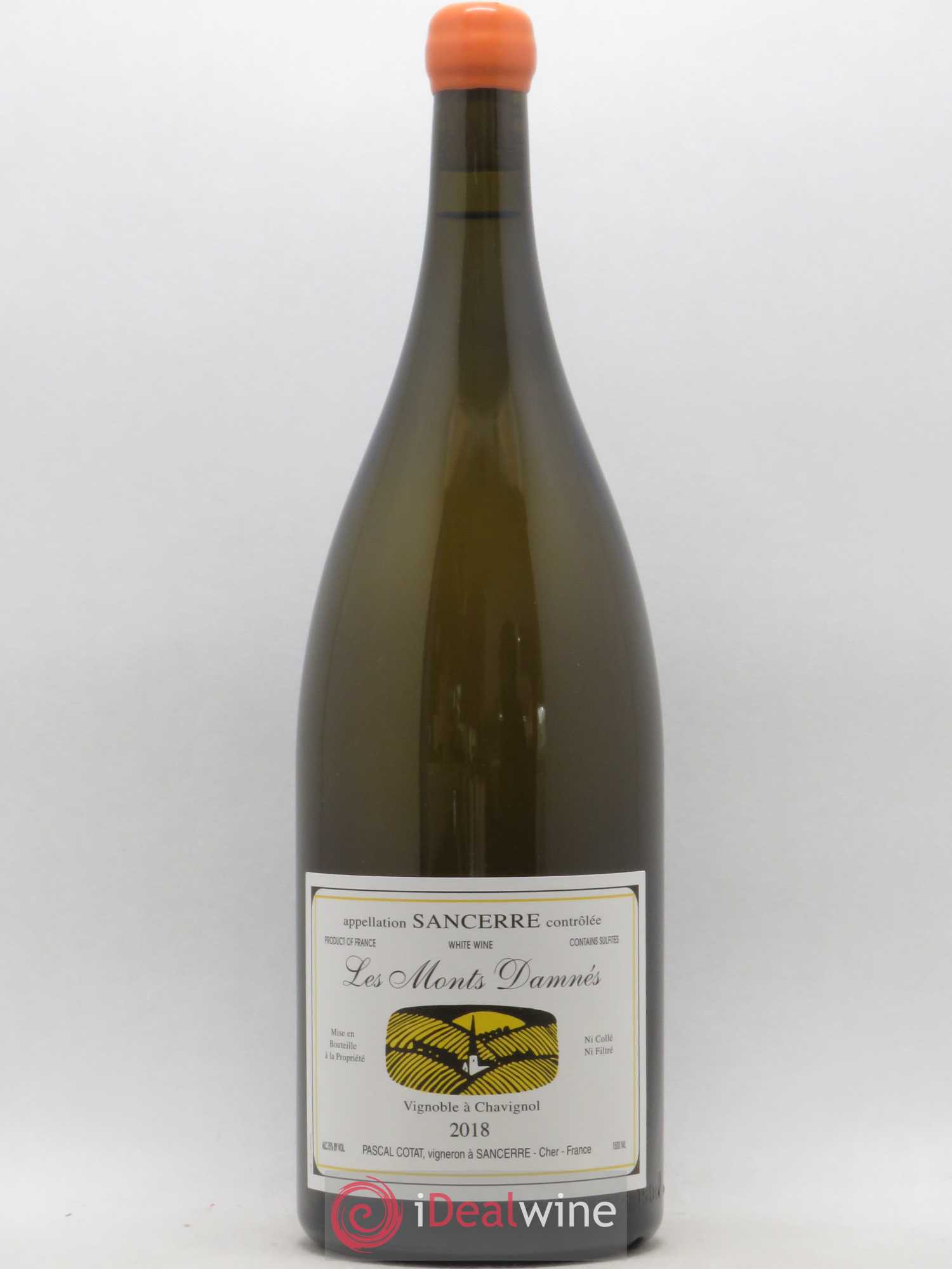 Sancerre Les Monts Damnés Pascal Cotat 2018 - Lot de 1 magnum - 0