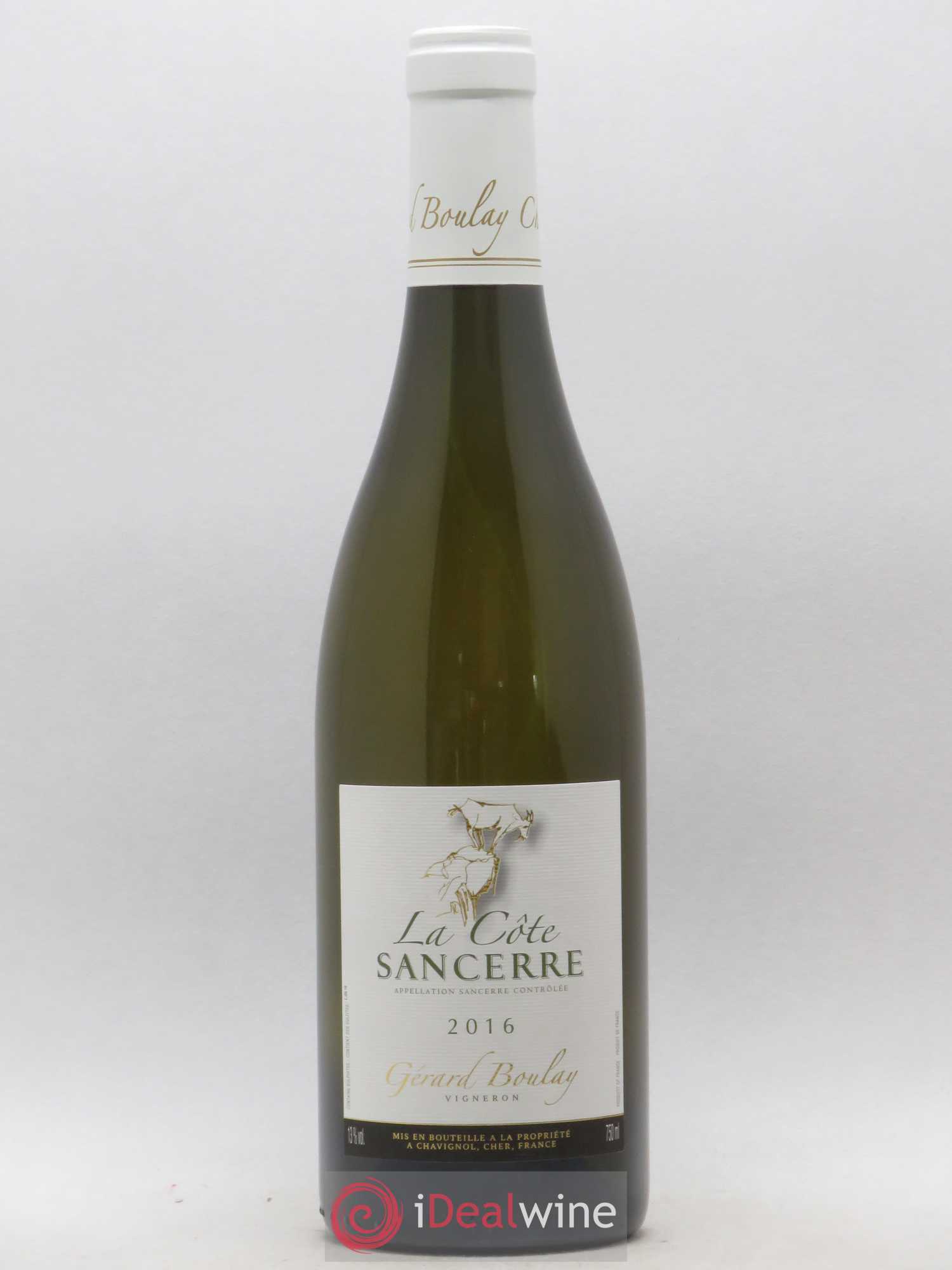 Sancerre La Côte Gérard Boulay (sans prix de réserve) 2016 - Lot de 1 bouteille - 0