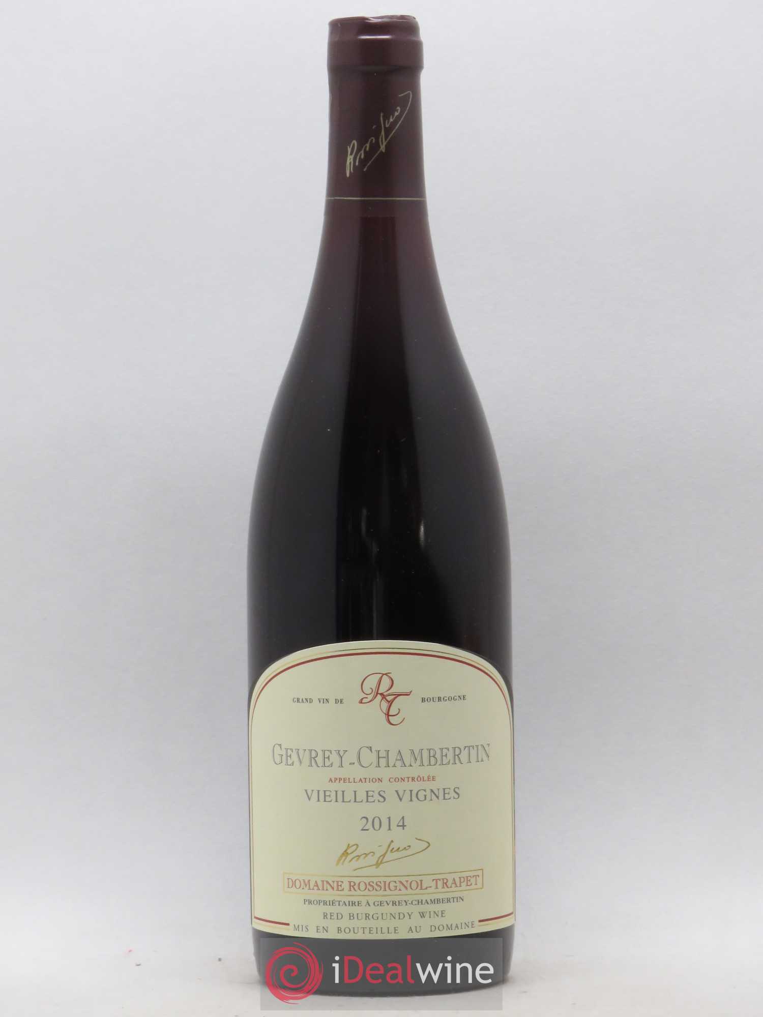 Gevrey-Chambertin Vieilles vignes Rossignol-Trapet (Domaine) 2014 - Lot de 1 bouteille - 0