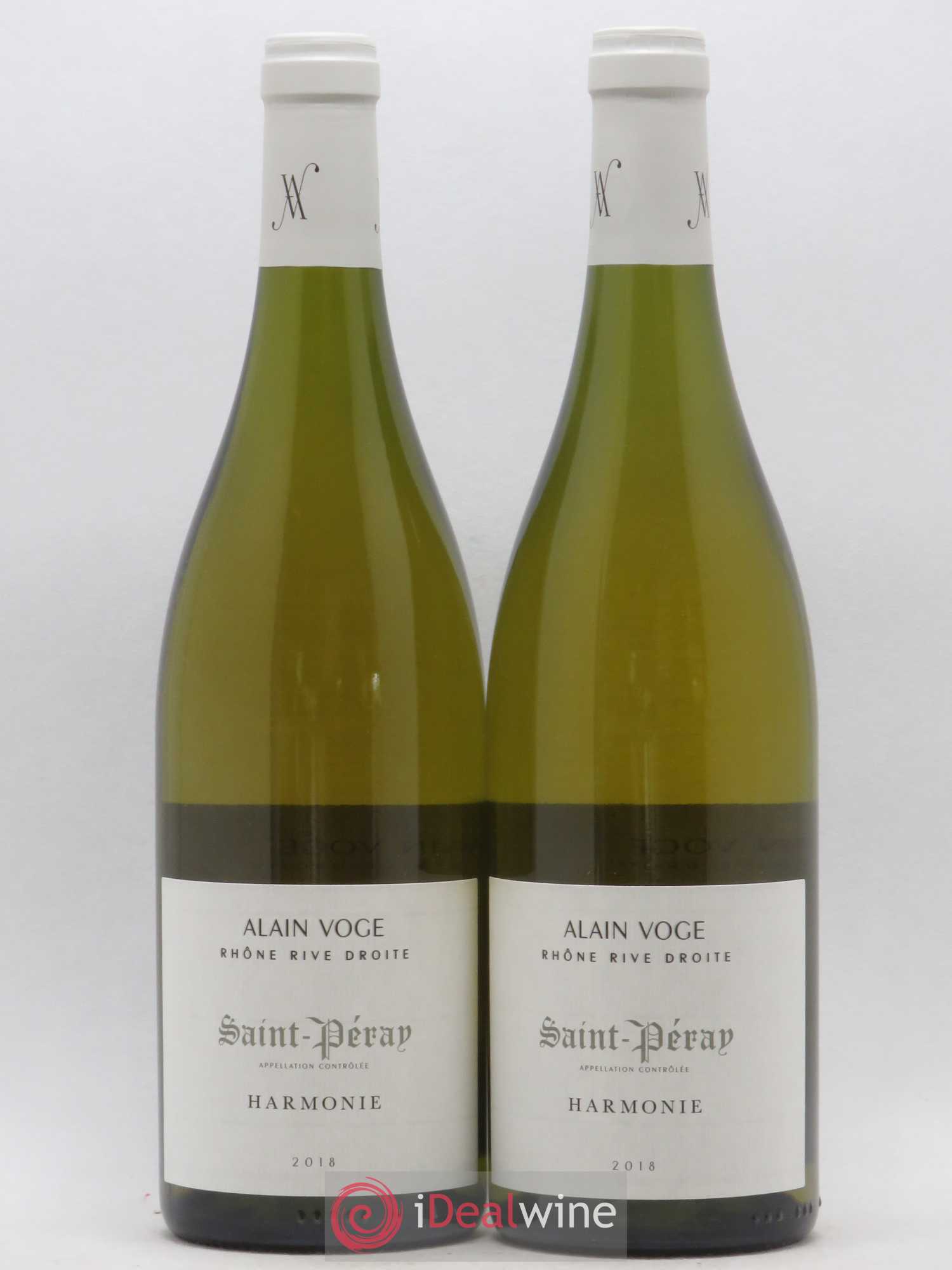 Saint-Péray Harmonie Alain Voge (Domaine) (sans prix de réserve) 2018 - Lot de 2 bouteilles - 0