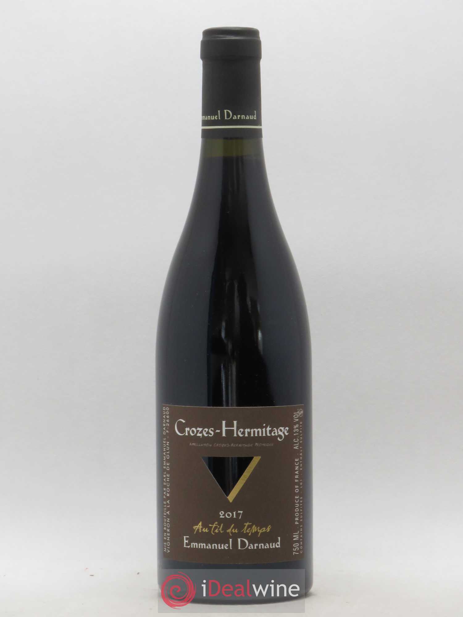 Crozes-Hermitage Au Fil du Temps Emmanuel Darnaud 2017 - Posten von 1 Flasche - 0