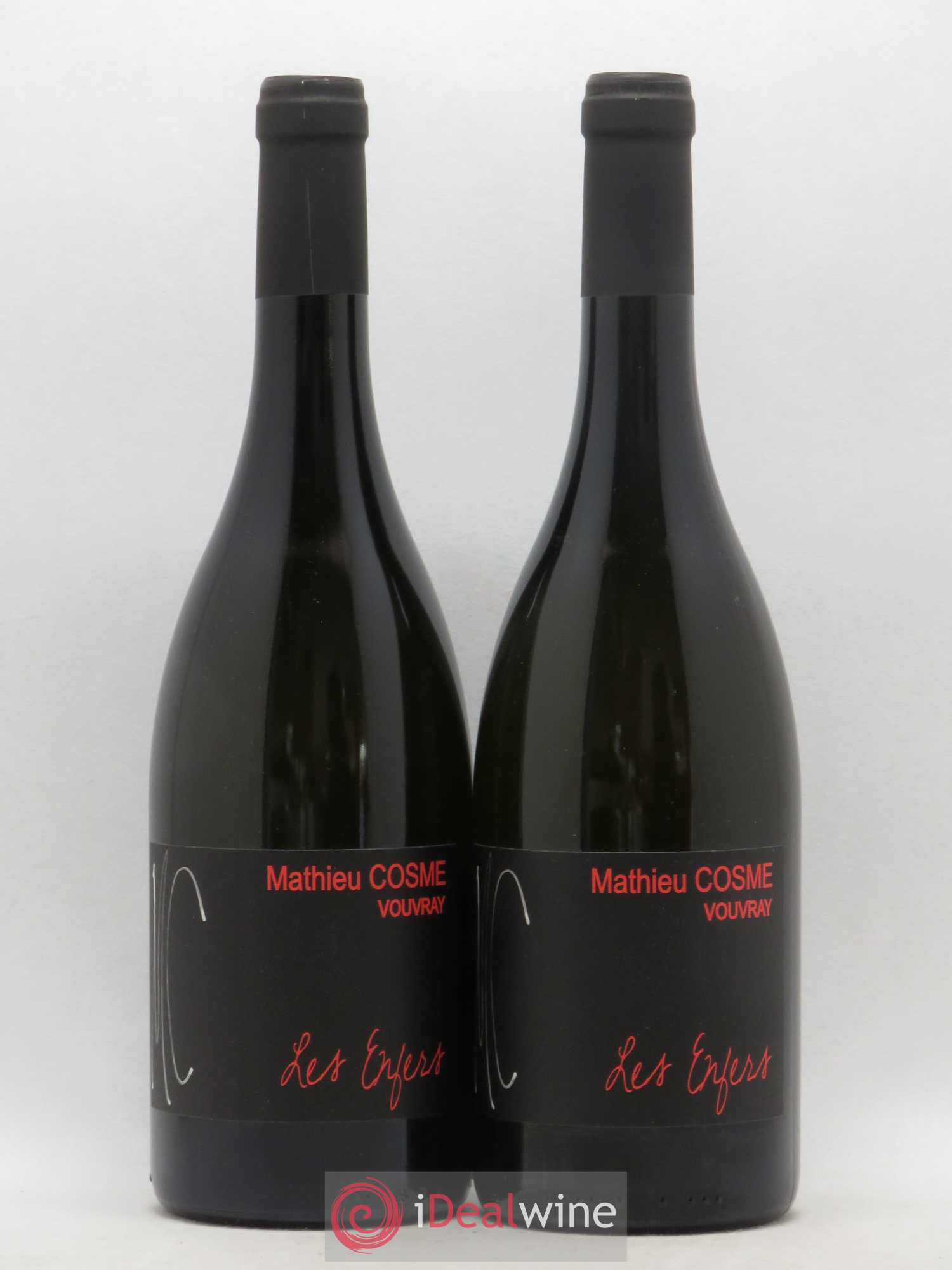 Vouvray Les Enfers Domaine Mathieu Cosme (sans prix de réserve) 2018 - Posten von 2 Flaschen - 0