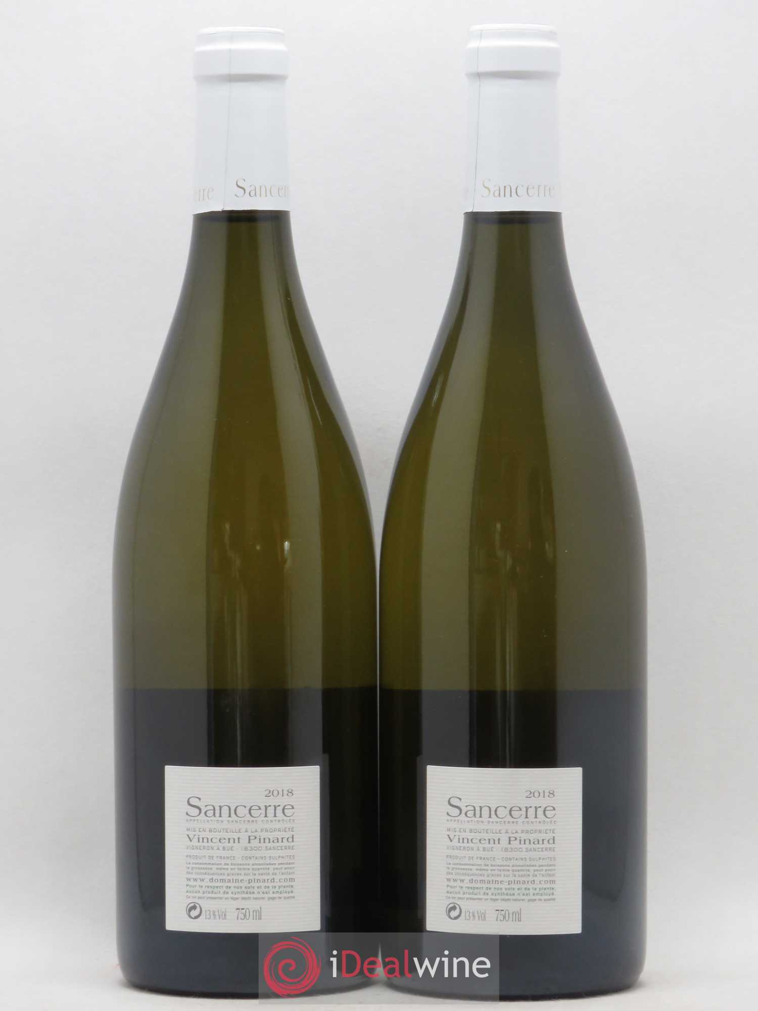 Sancerre Nuance Vincent Pinard 2018 - Lot de 2 bouteilles - 1