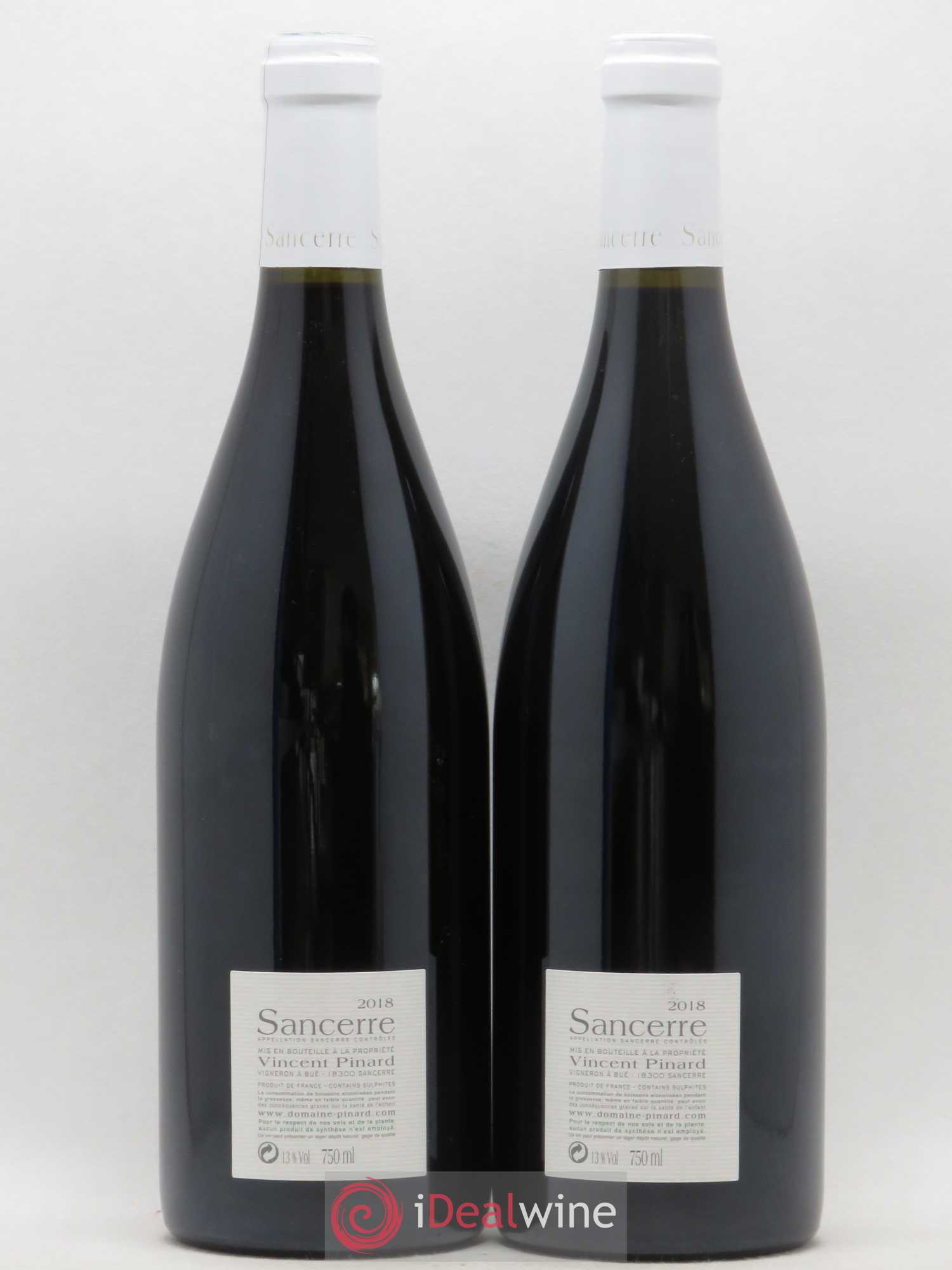 Sancerre Vincent Pinard 2018 - Lot de 2 bouteilles - 1