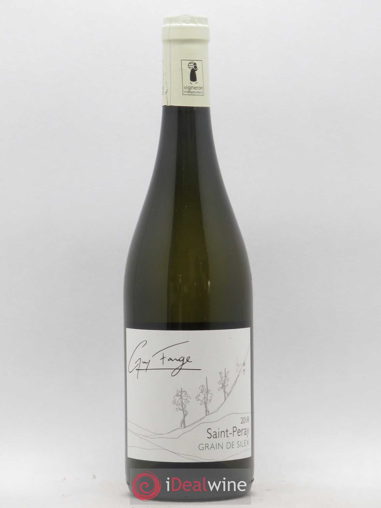 Saint-Péray Grain de Silex Domaine Guy Farge 2018 - Posten von 1 Flasche - 0