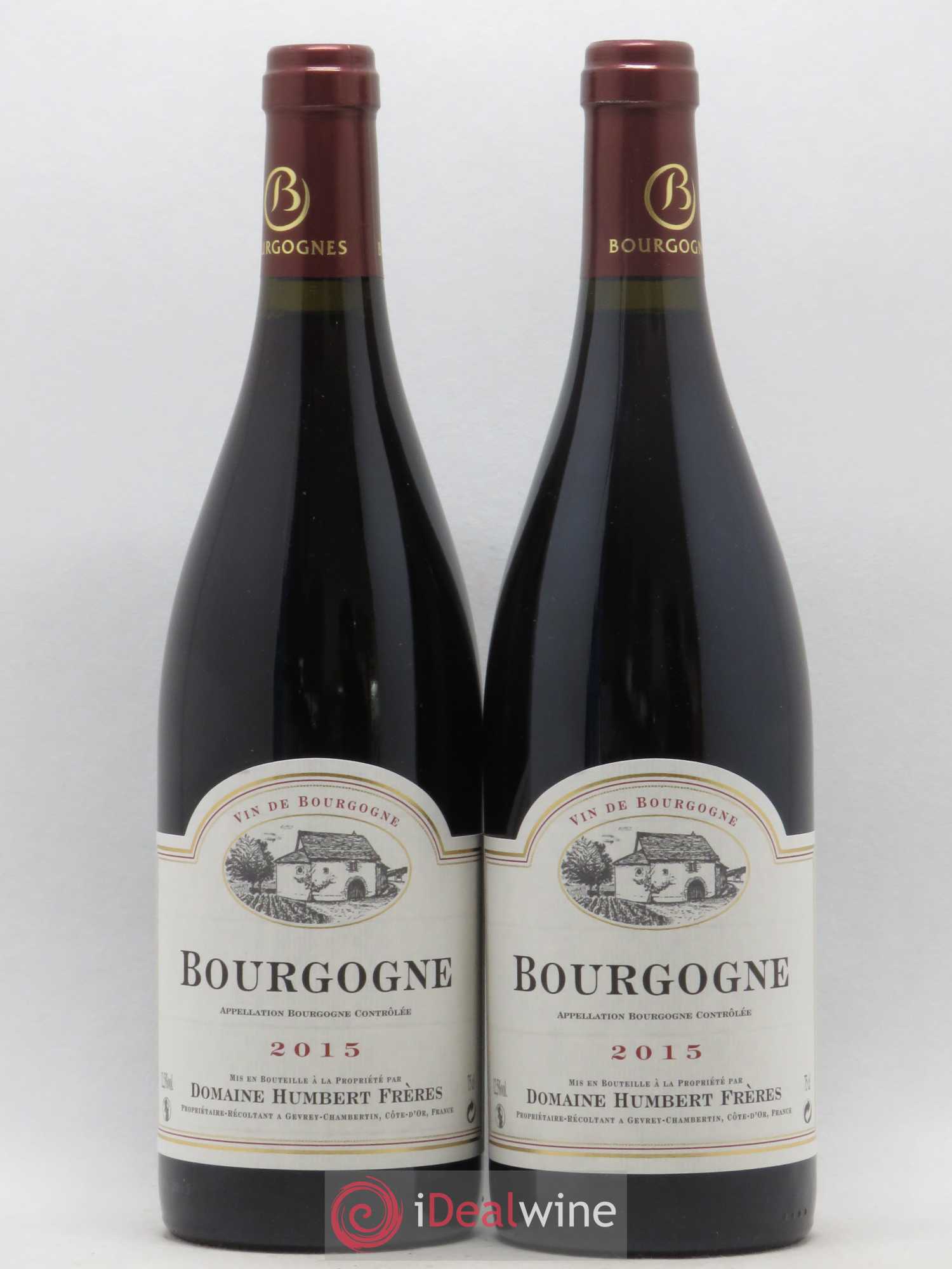 Bourgogne Pinot noir Humbert (Domaine) 2015 - Lot de 2 bouteilles - 0
