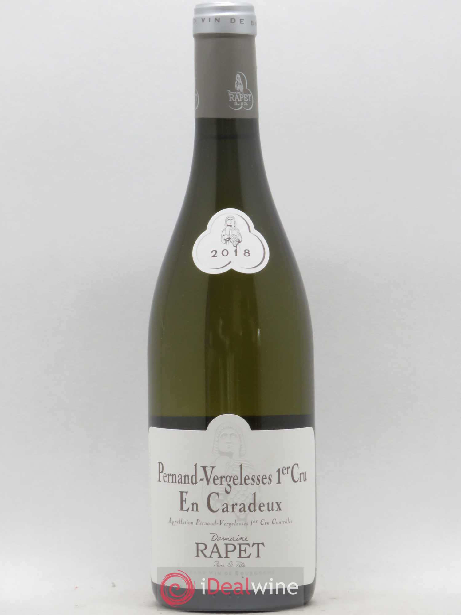 Pernand-Vergelesses 1er Cru En Caradeux Rapet Père & Fils 2018 - Lot de 1 bouteille - 0