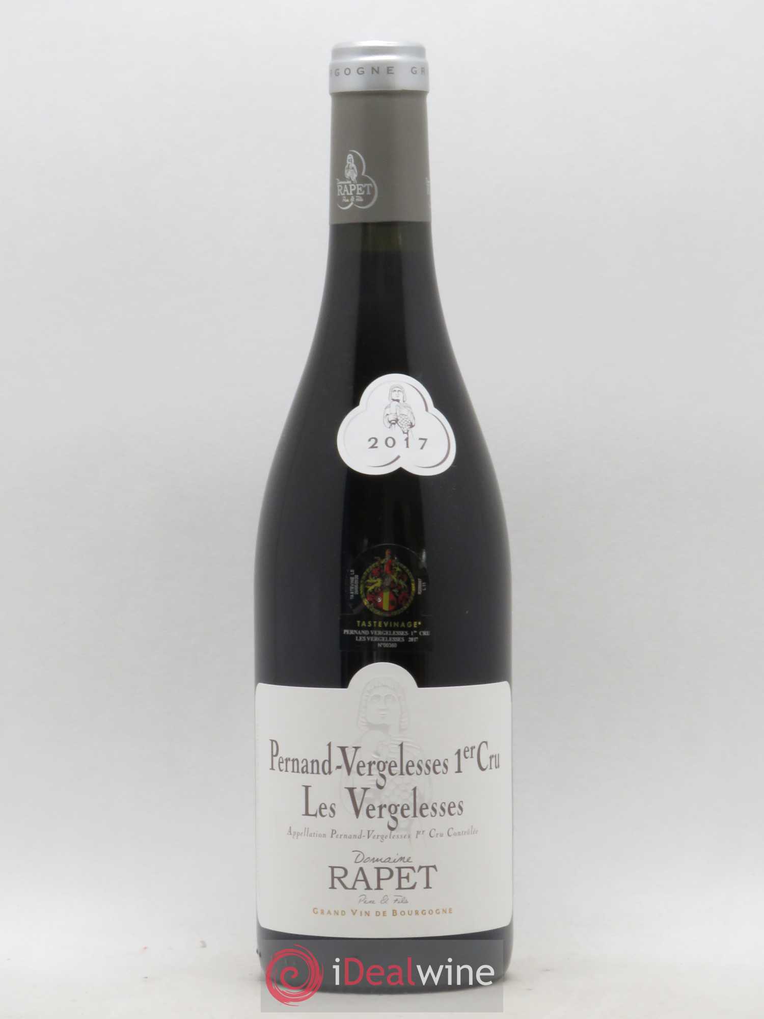 Pernand-Vergelesses 1er Cru Les Vergelesses Domaine Rapet et Fils 2017 - Posten von 1 Flasche - 0