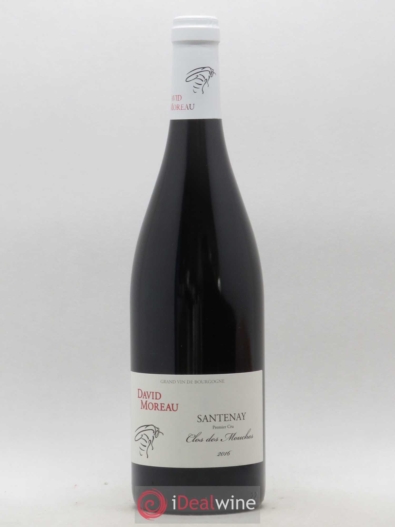 Santenay 1er Cru Clos des Mouches David Moreau 2016 - Lot de 1 bouteille - 0