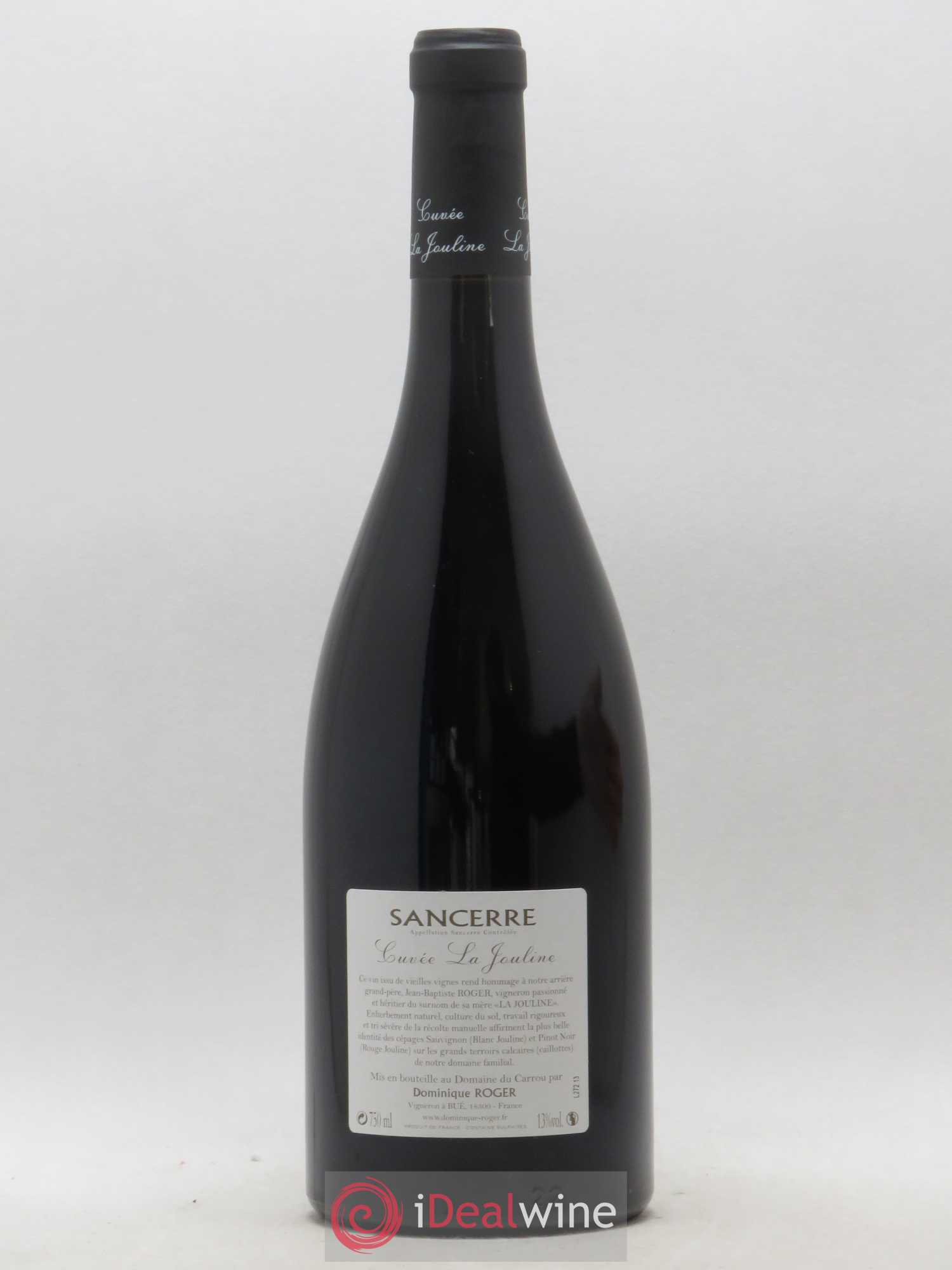 Sancerre La Jouline Domaine du Carrou (sans prix de réserve) 2012 - Posten von 1 Flasche - 1