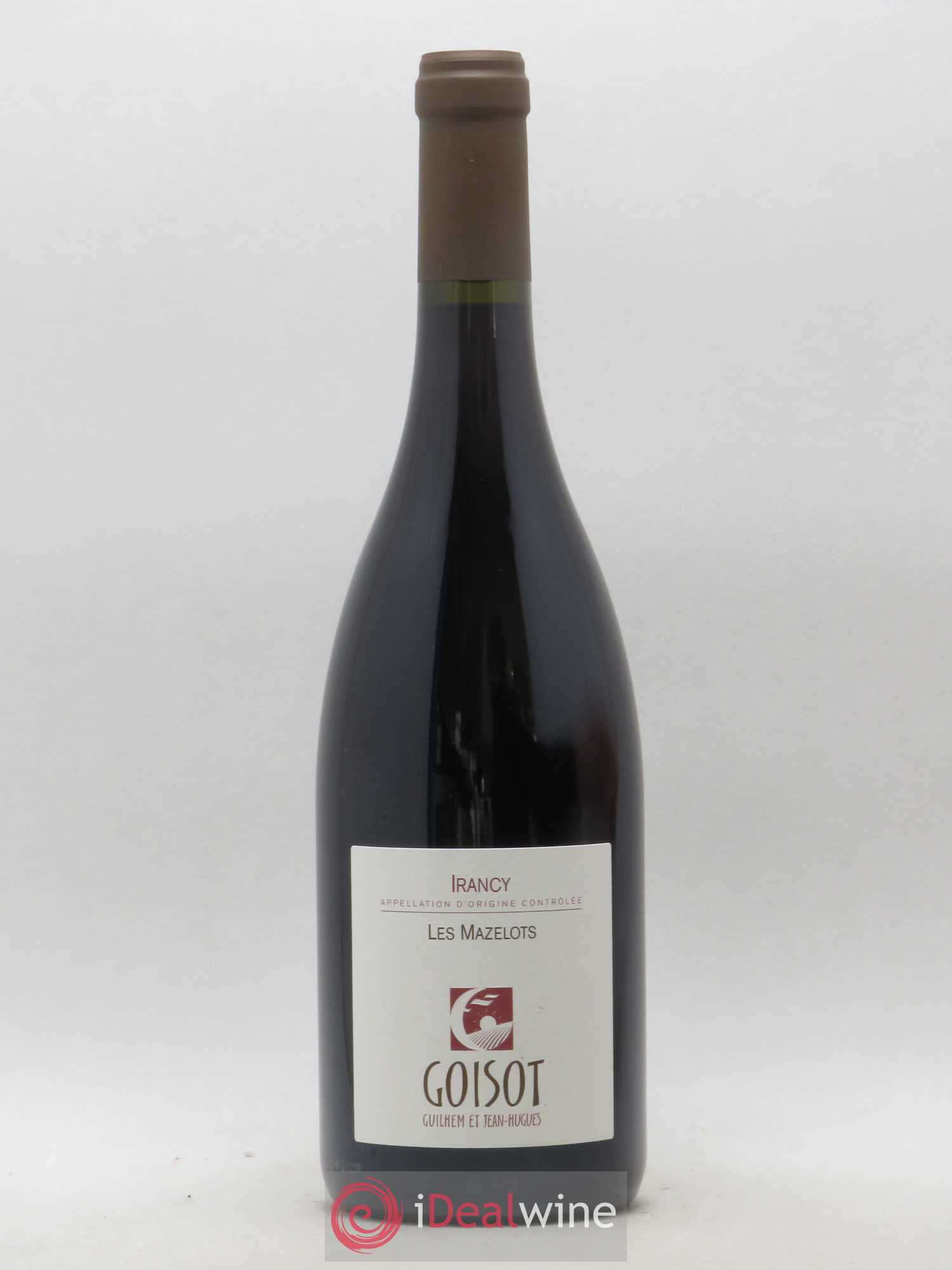 Irancy Les Mazelots Domaine Goisot (sans prix de réserve) 2017 - Posten von 1 Flasche - 0