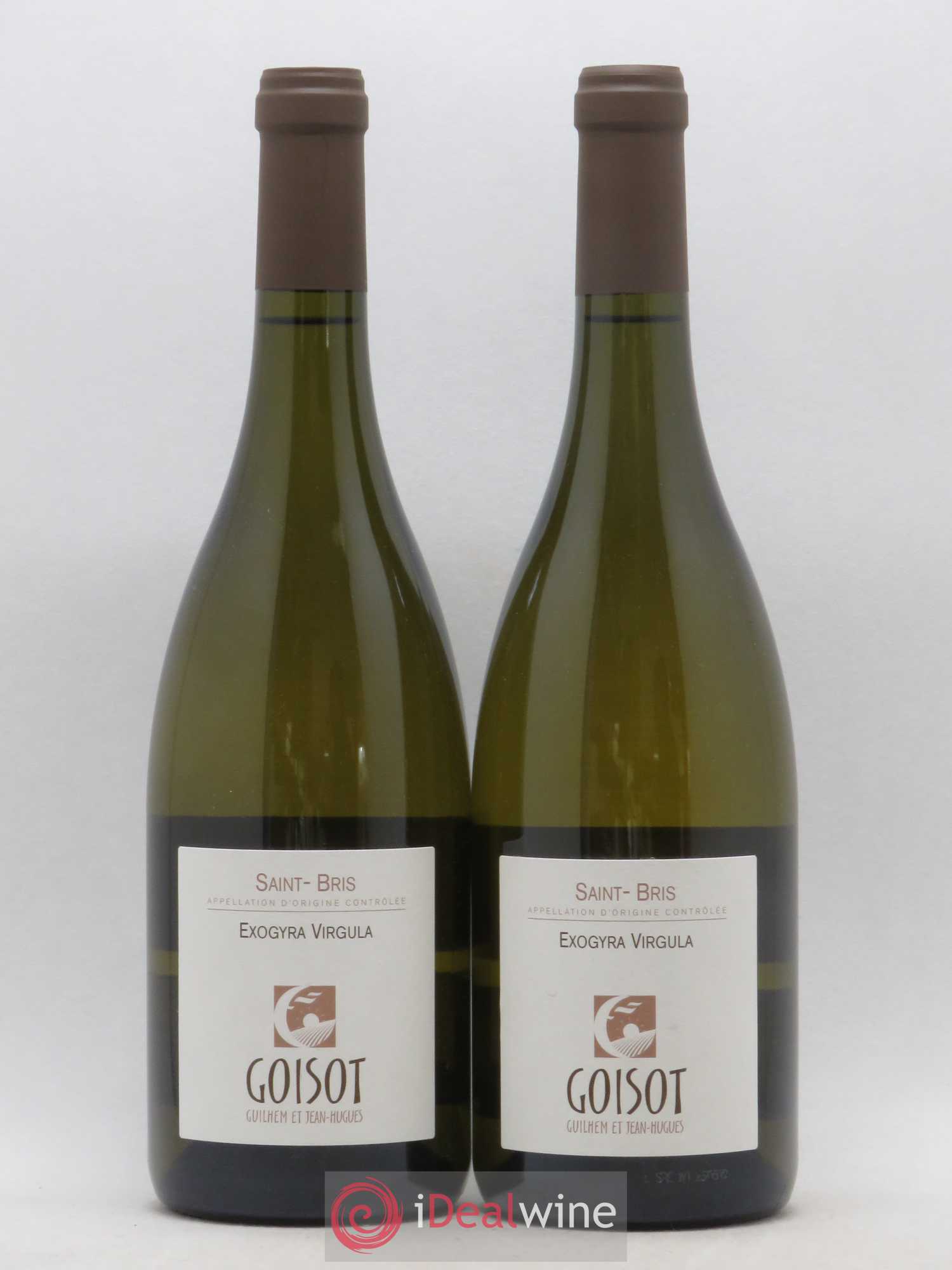 Saint-Bris Exogyra Virgula Goisot (sans prix de réserve) 2018 - Lot de 2 bouteilles - 0