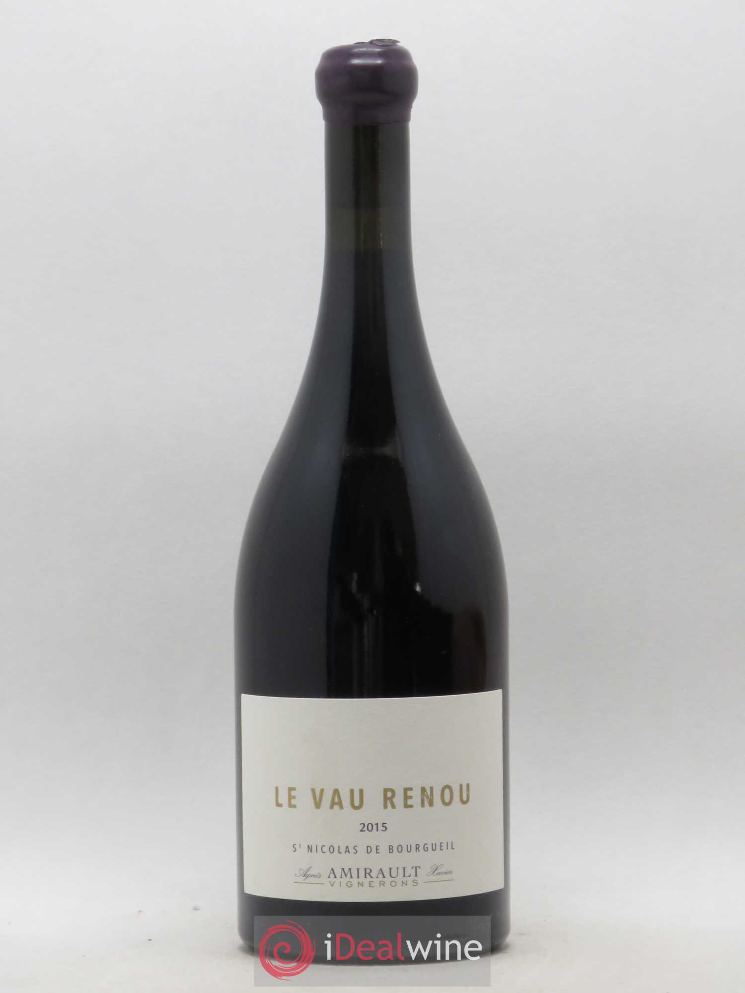 Saint-Nicolas de Bourgueil Le Vau Renou Domaine Amirault (sans prix de réserve) 2015 - Posten von 1 Flasche - 0