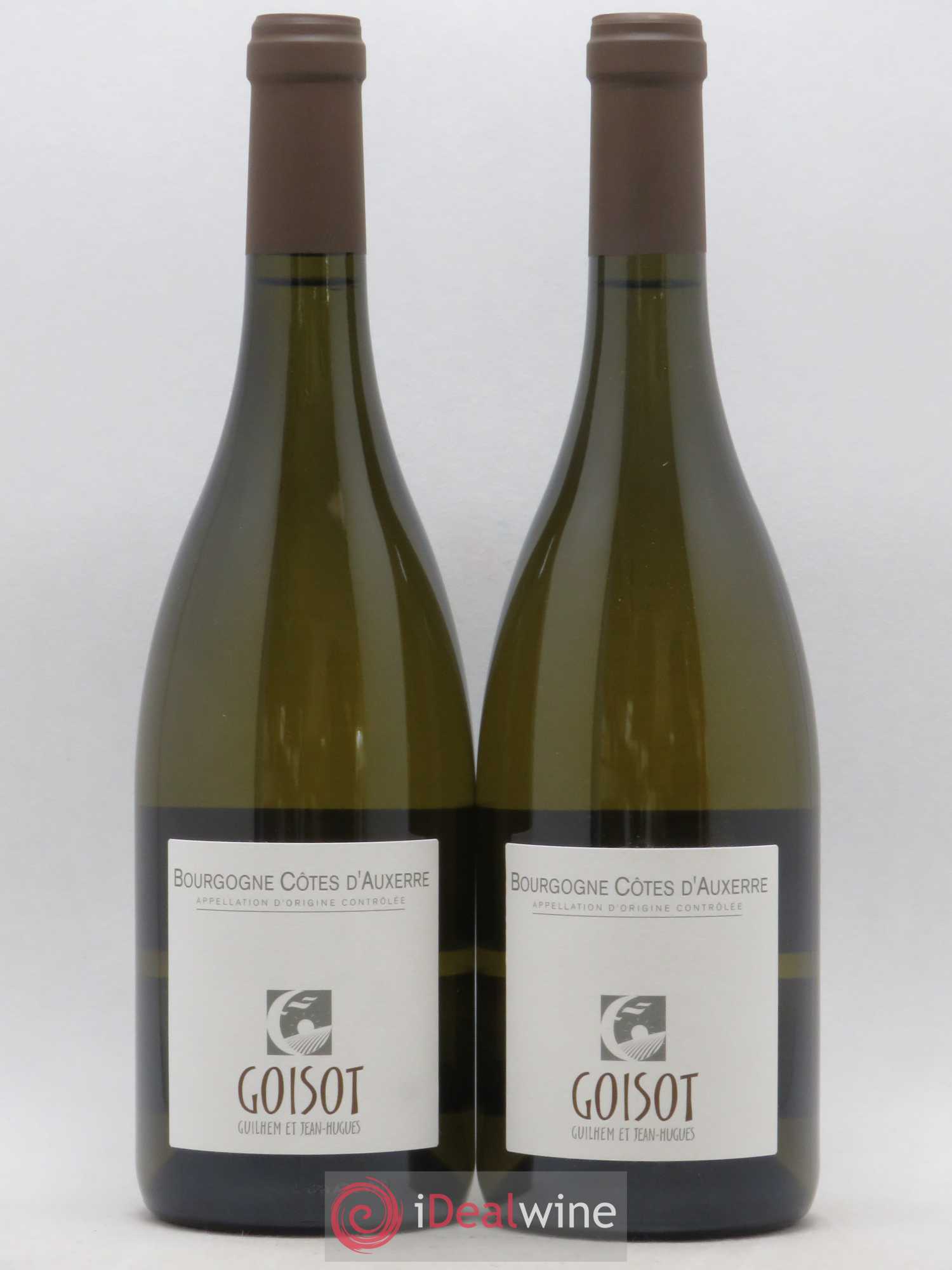 Bourgogne Côtes d'Auxerre Domaine Goisot (sans prix de réserve) 2018 - Posten von 2 Flaschen - 0