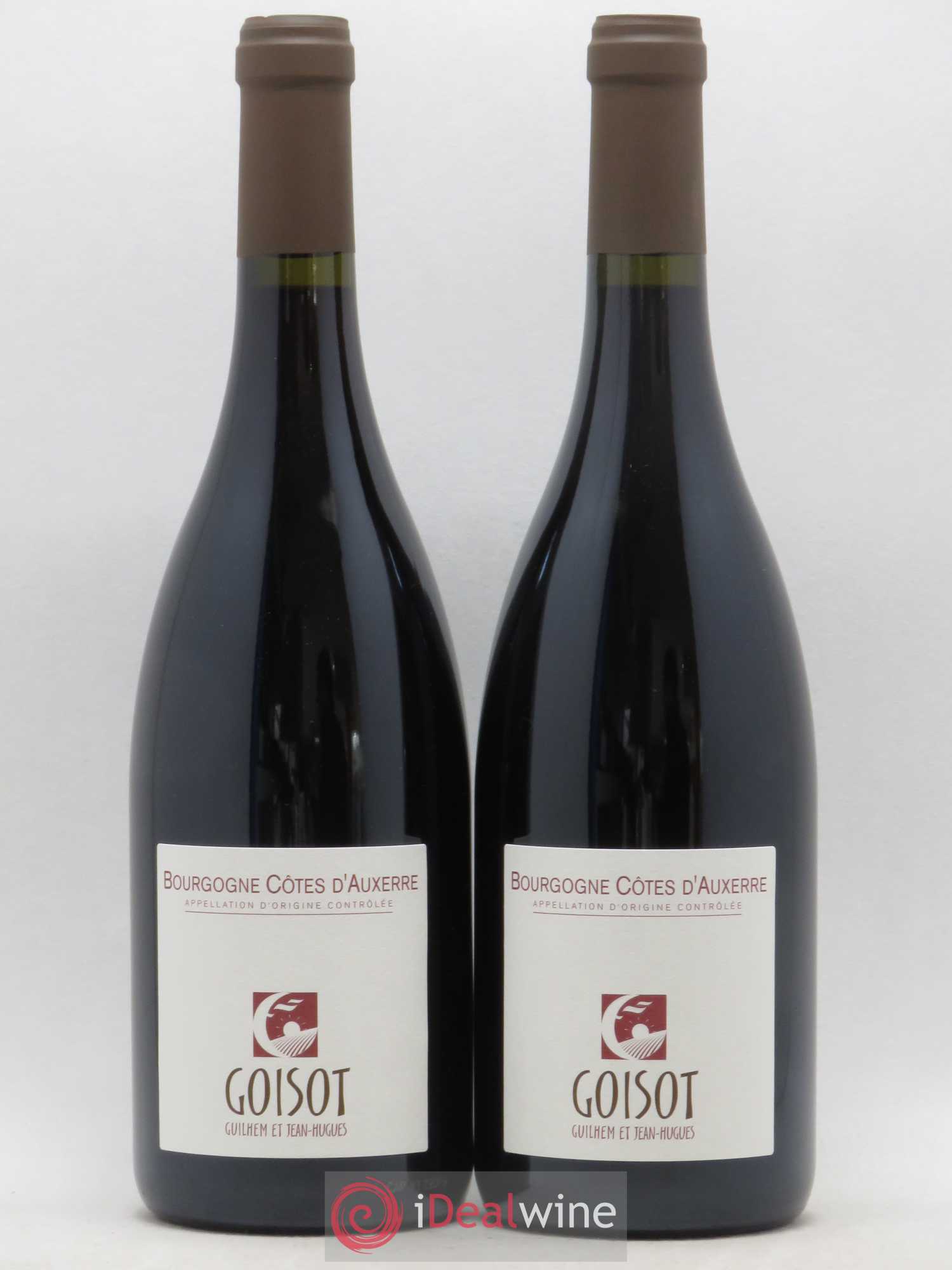 Bourgogne Côtes d'Auxerre Domaine Goisot (sans prix de réserve) 2018 - Posten von 2 Flaschen - 0