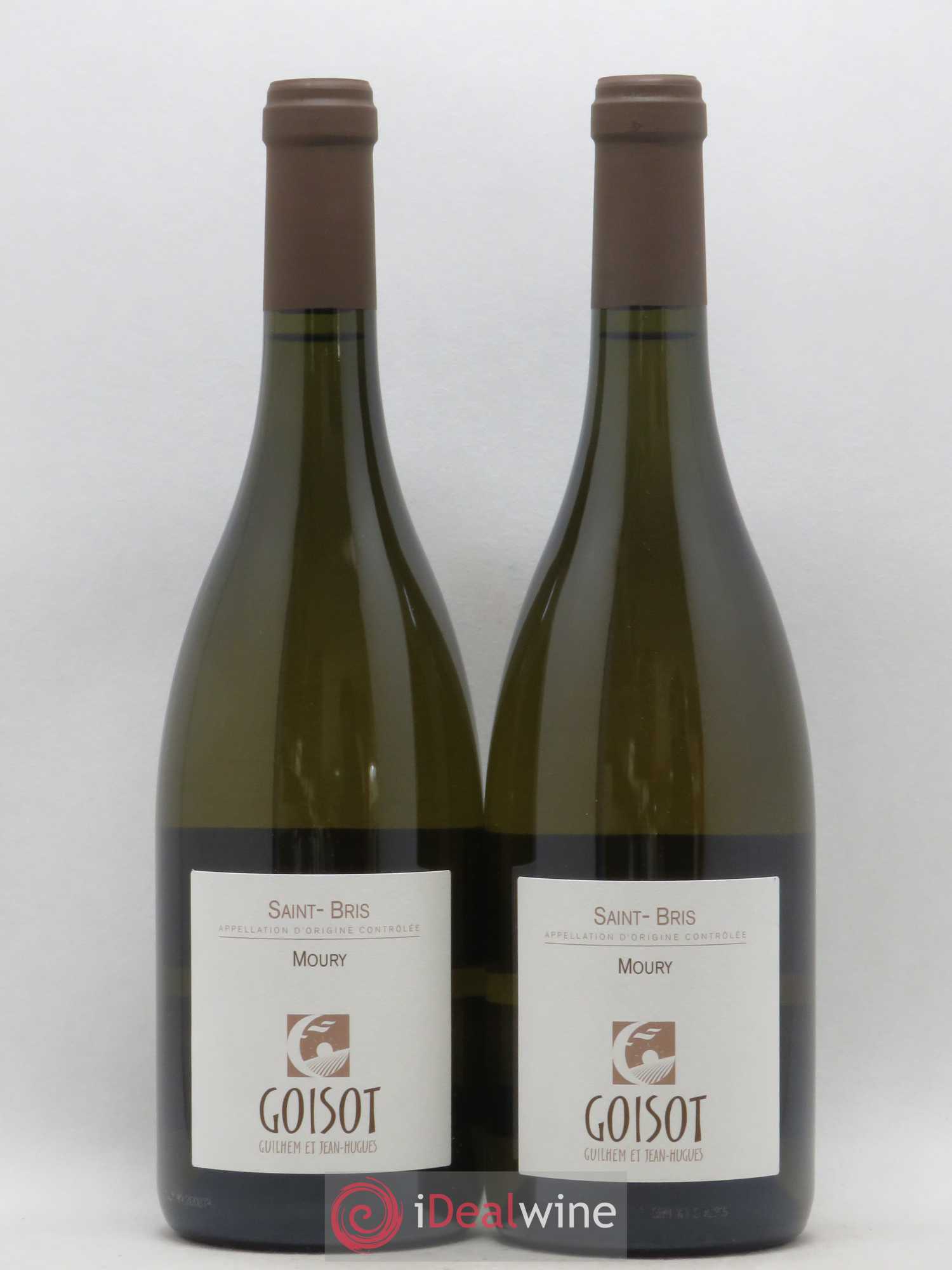 Bourgogne Saint-Bris Moury Domaine Goisot (sans prix de réserve) 2018 - Posten von 2 Flaschen - 0