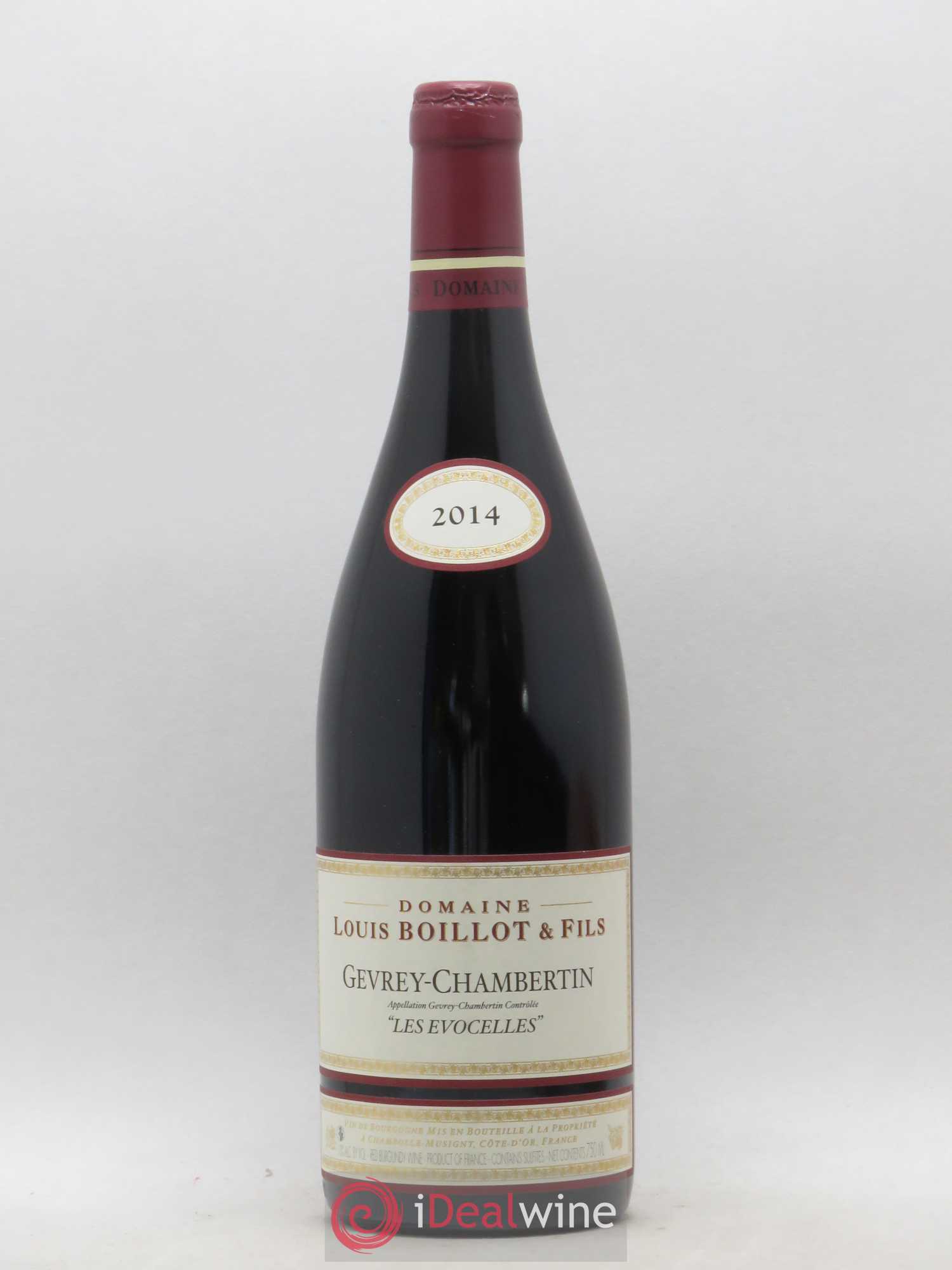 Gevrey-Chambertin Les Evocelles Domaine Louis Boillot & Fils (sans prix de réserve) 2014 - Posten von 1 Flasche - 0