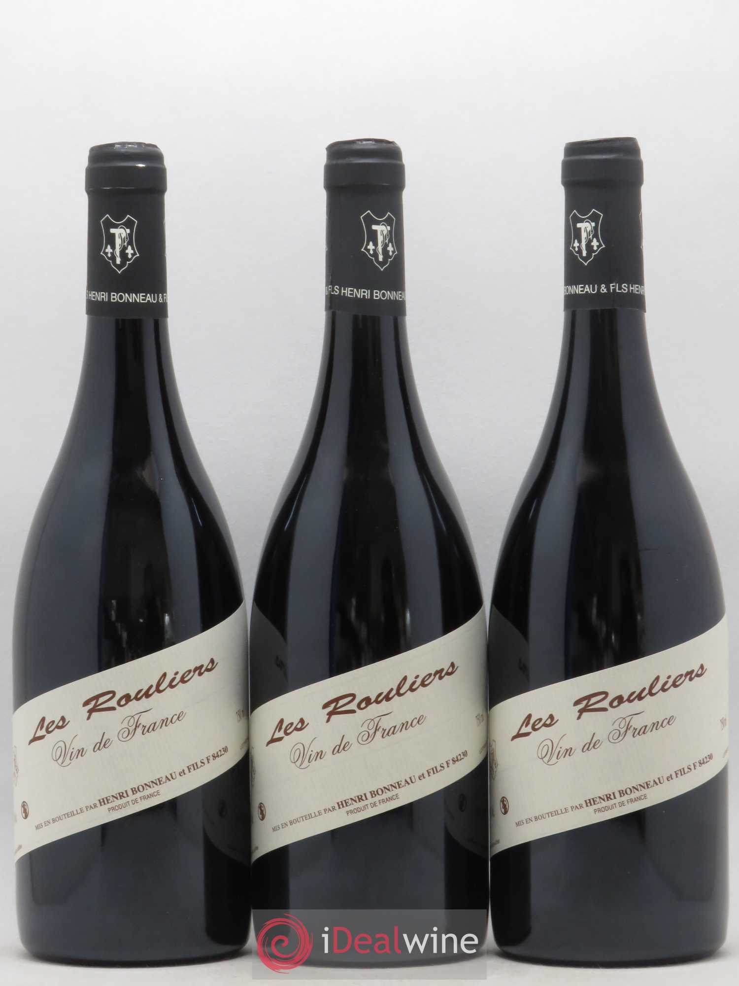 Vin de France Les Rouliers Henri Bonneau & Fils - Lot de 3 bouteilles - 0