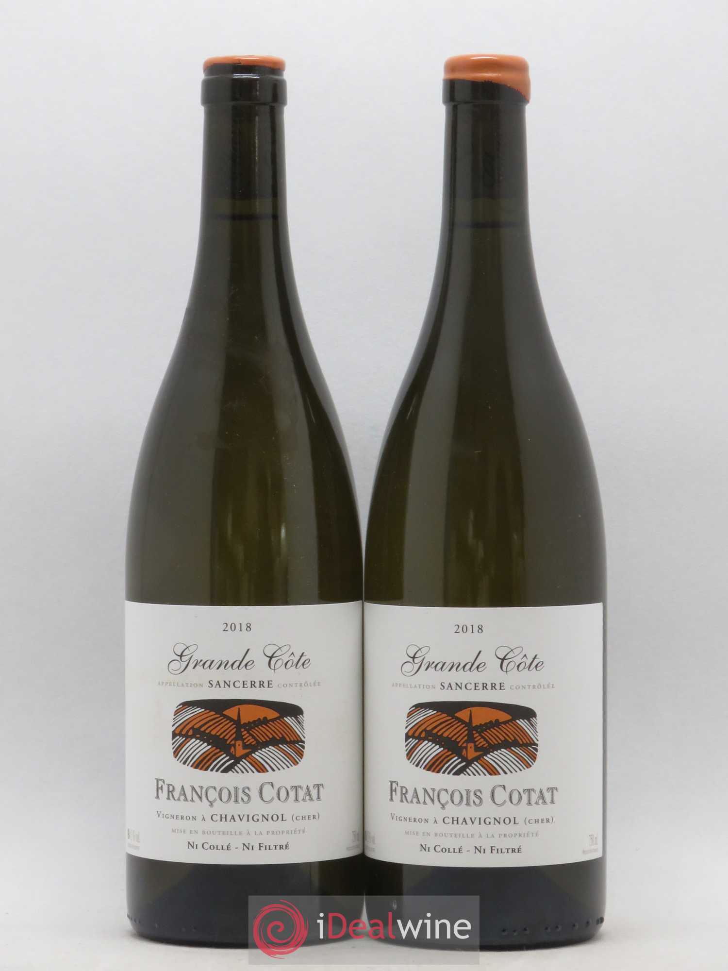 Sancerre La Grande Côte François Cotat 2018 - Lot de 2 bouteilles - 0