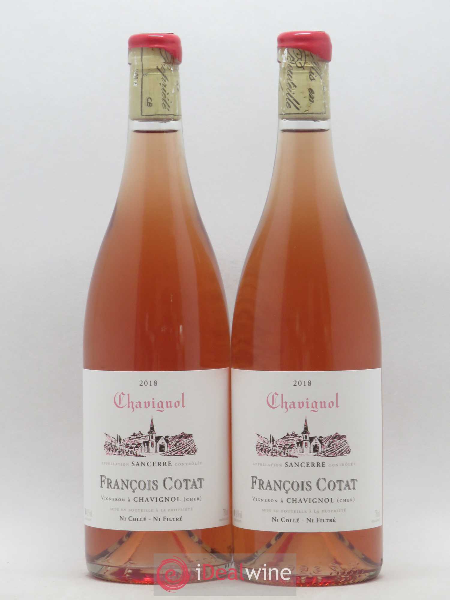Sancerre François Cotat Chavignol 2018 - Lot de 2 bouteilles - 0