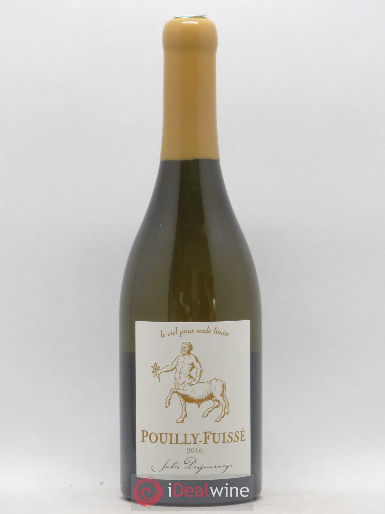 Pouilly-Fuissé Jules Desjourneys (sans prix de réserve) 2016 - Lot de 1 bouteille - 0