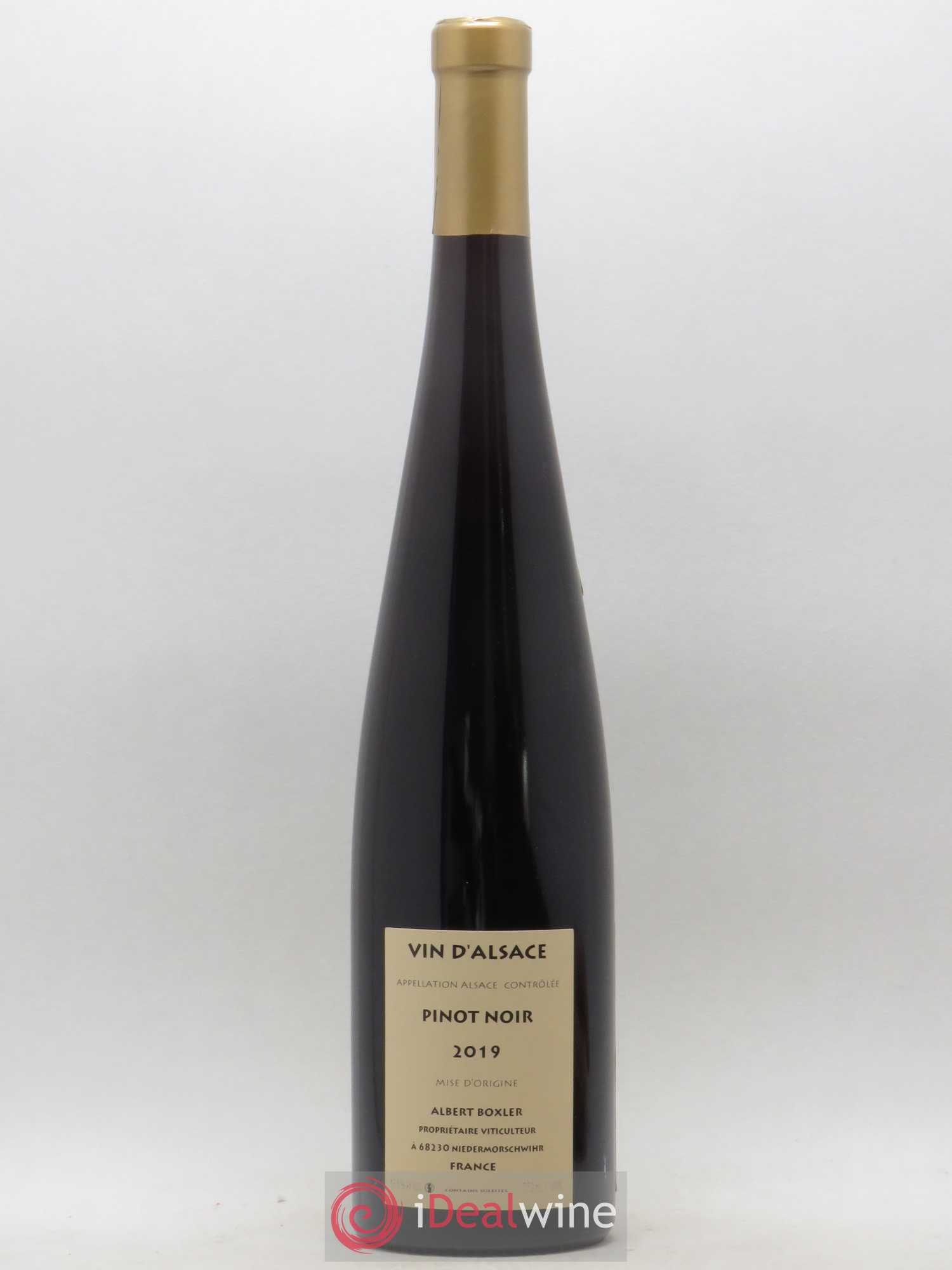 Alsace Pinot Noir Albert Boxler 2019 - Lot de 1 bouteille - 1