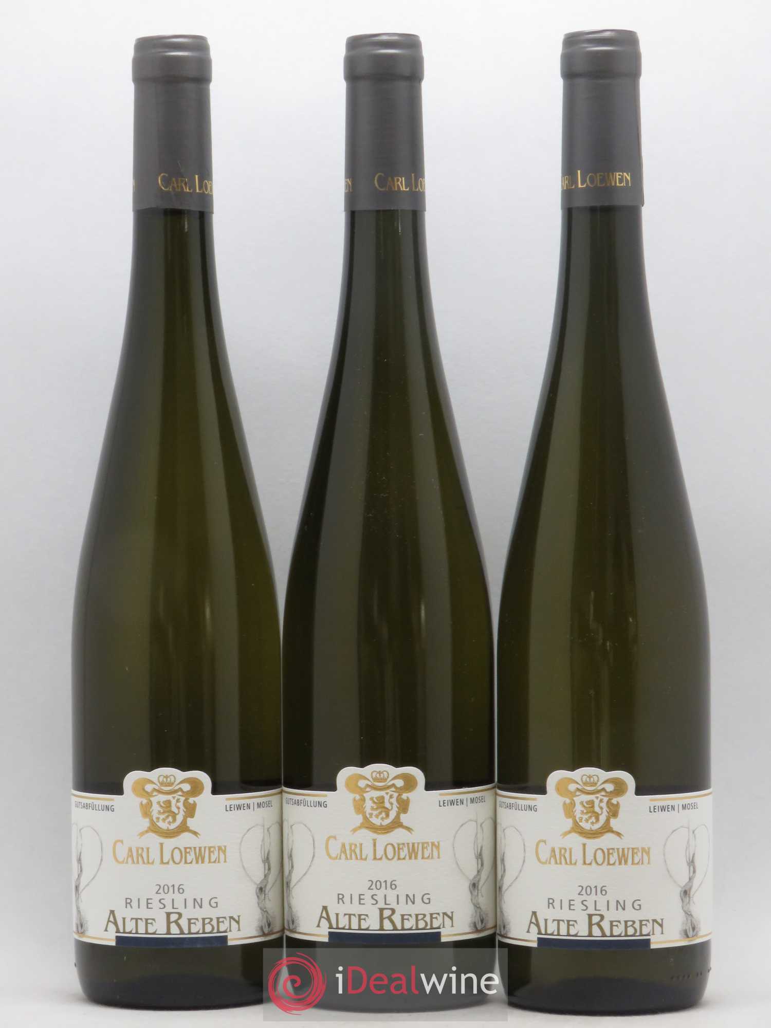Allemagne Mosel-Saar Alte Reben Carl Loewen (sans prix de réserve) 2016 - Posten von 3 Flaschen - 0