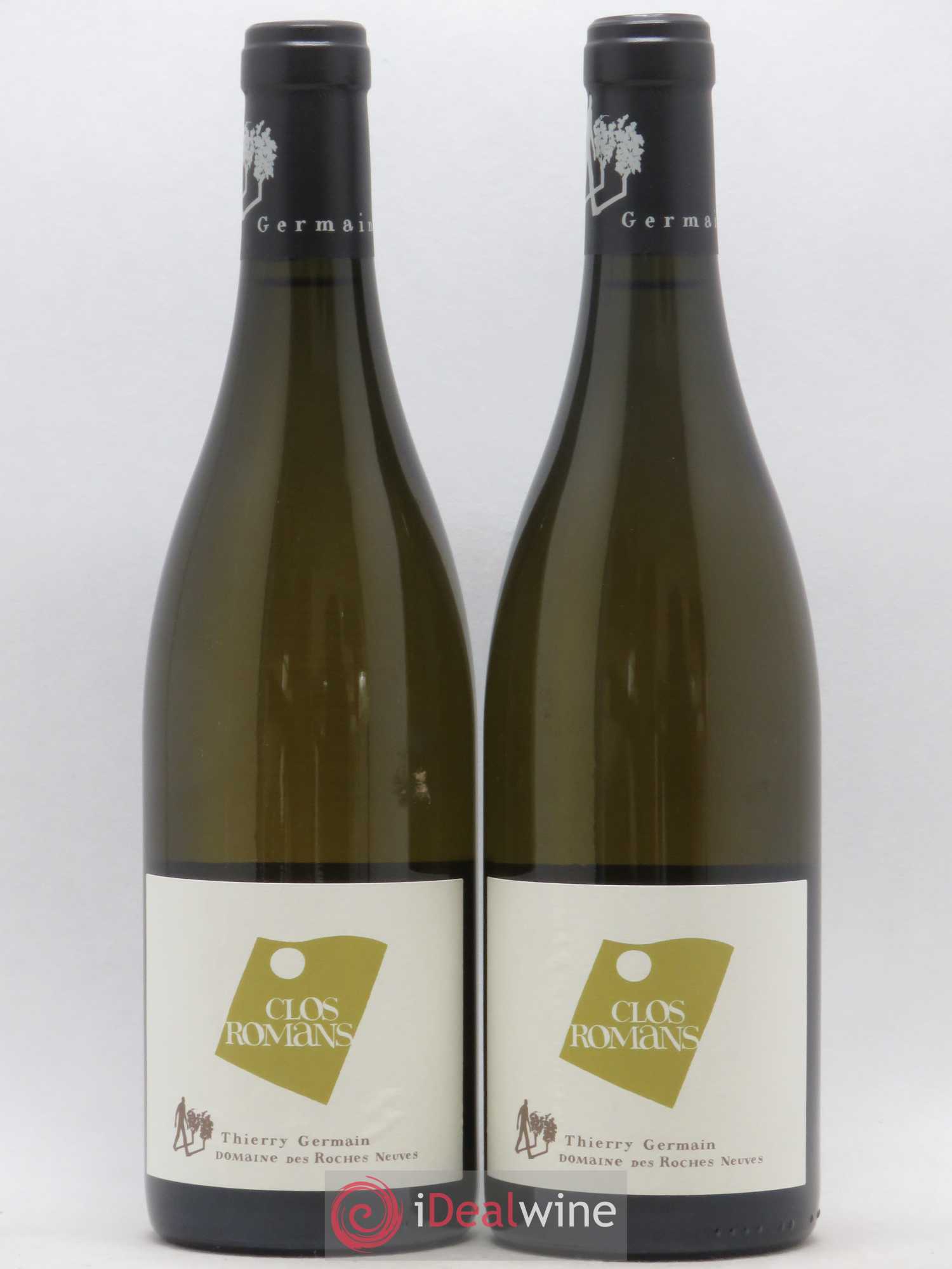 Saumur Clos Romans Domaine des Roches Neuves - Thierry Germain (sans prix de réserve) 2017 - Lot de 2 bouteilles - 0