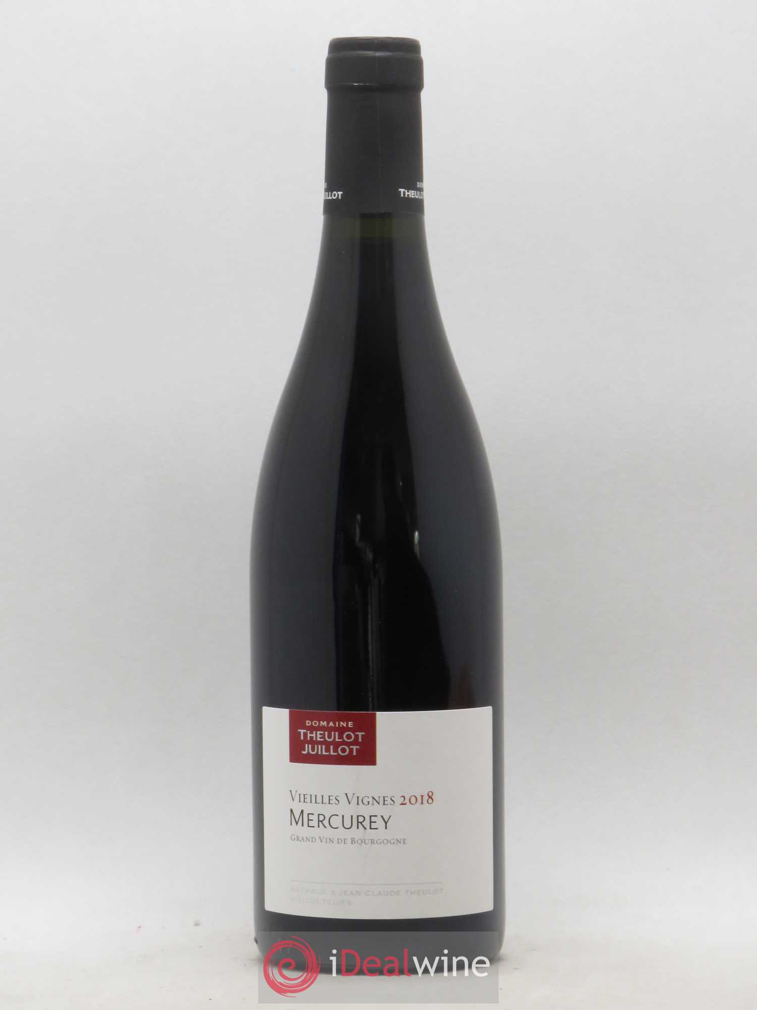 Mercurey Vieilles Vignes Domaine Theulot Juillot (sans prix de réserve) 2018 - Posten von 1 Flasche - 0