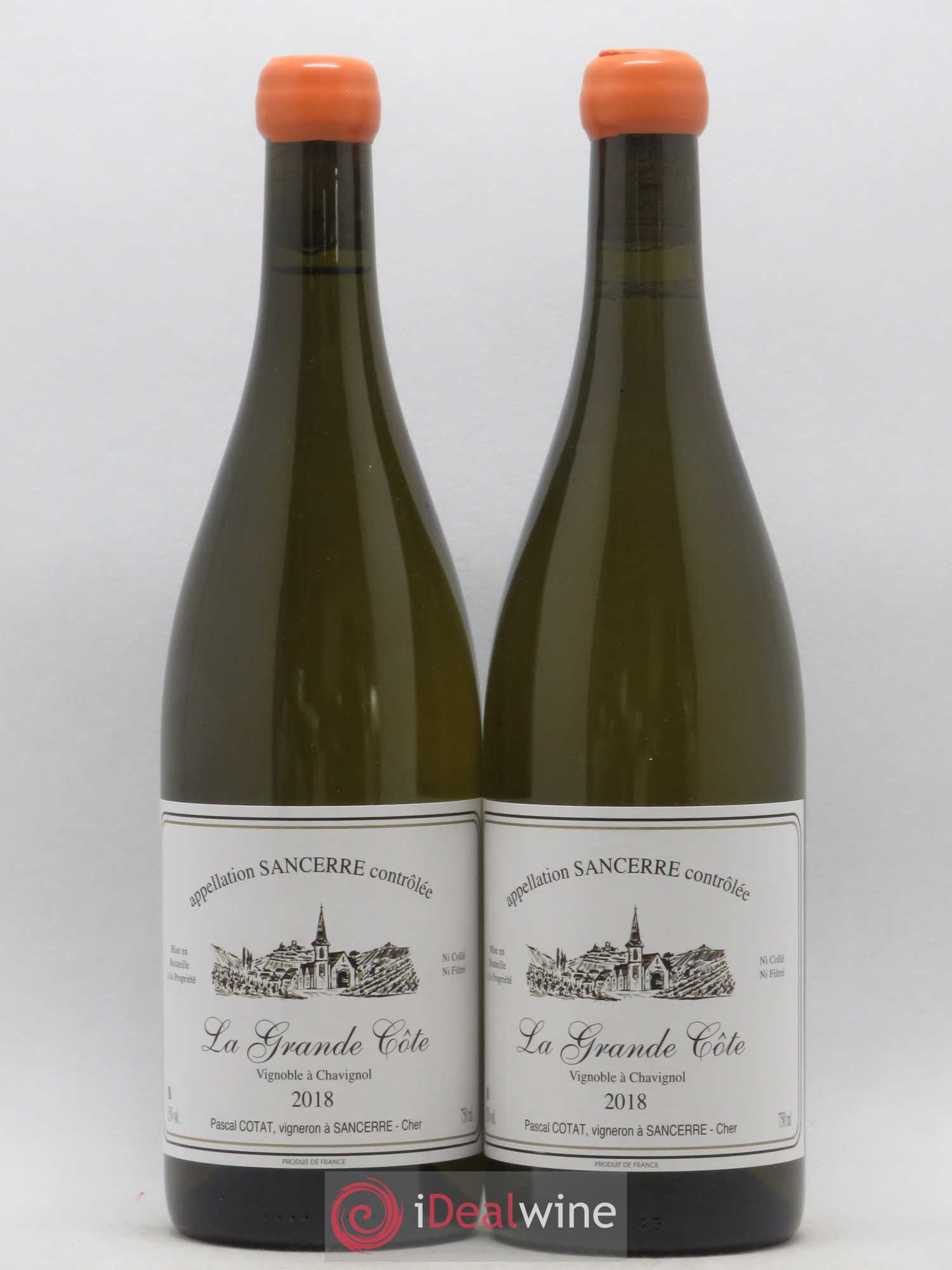 Sancerre La Grande Côte Pascal Cotat 2018 - Lot de 2 bouteilles - 0