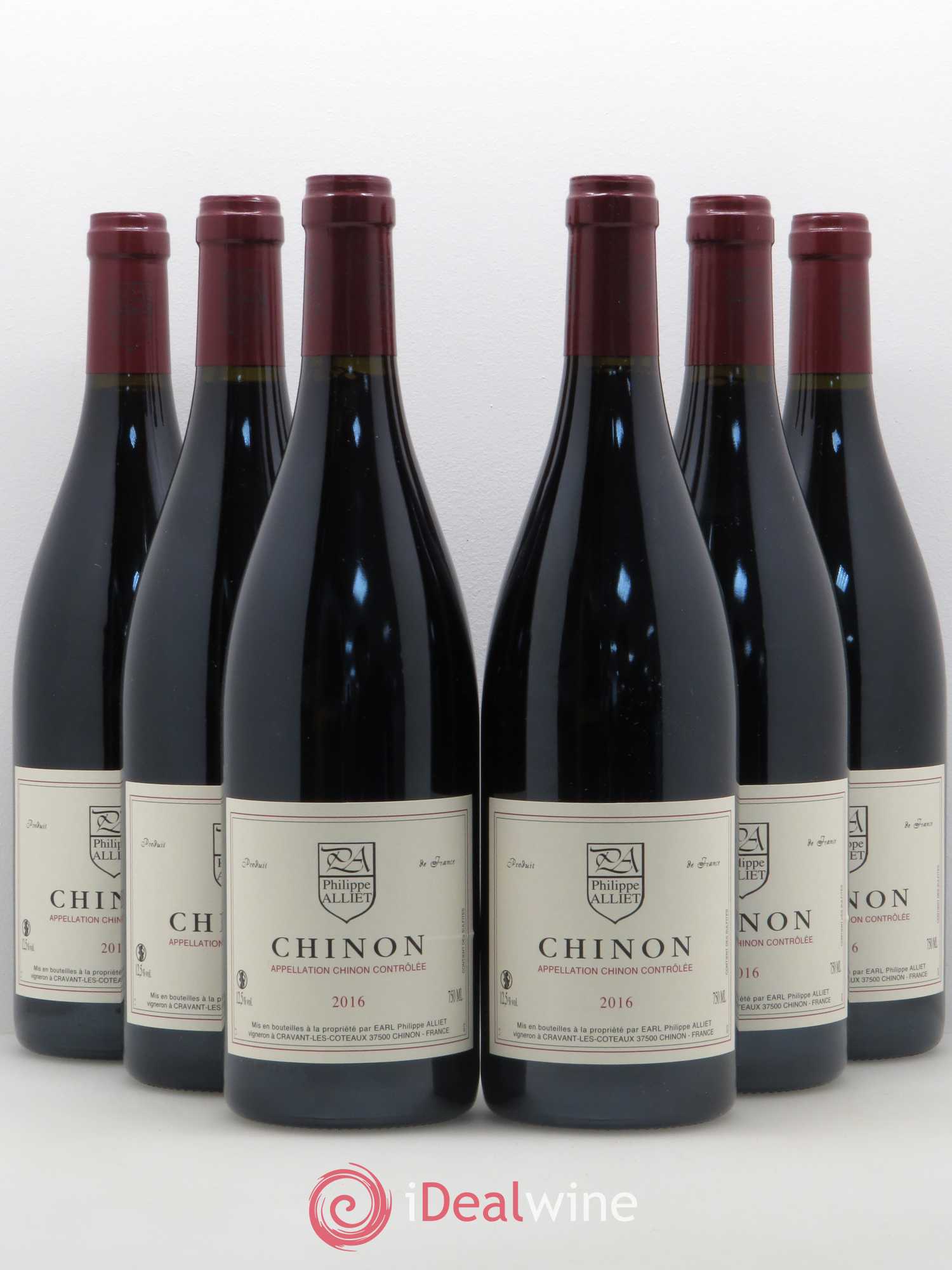 Chinon Philippe Alliet Tradition 2016 - Lot de 6 bouteilles - 0