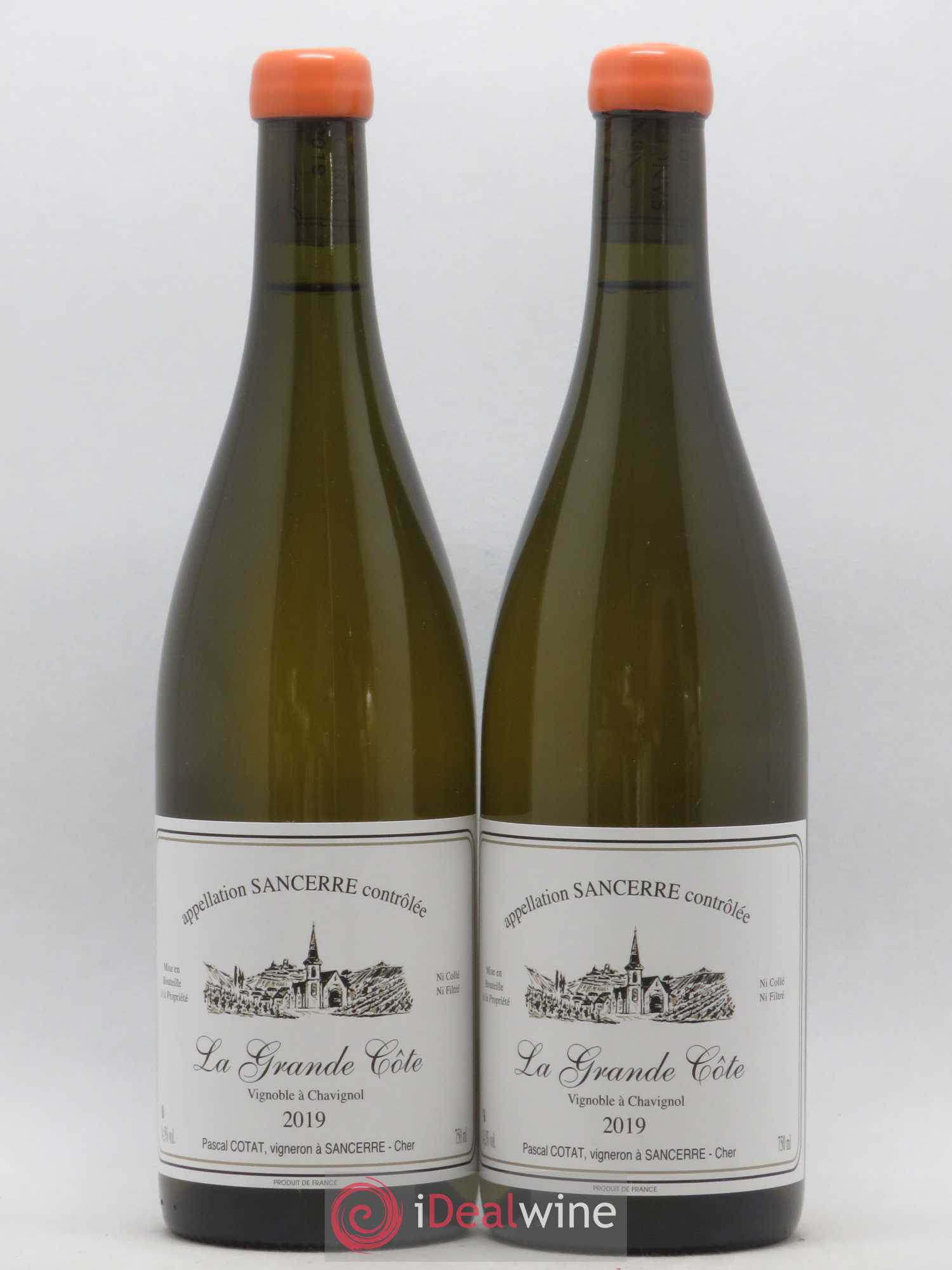 Sancerre La Grande Côte Pascal Cotat 2019 - Lot de 2 bouteilles - 0