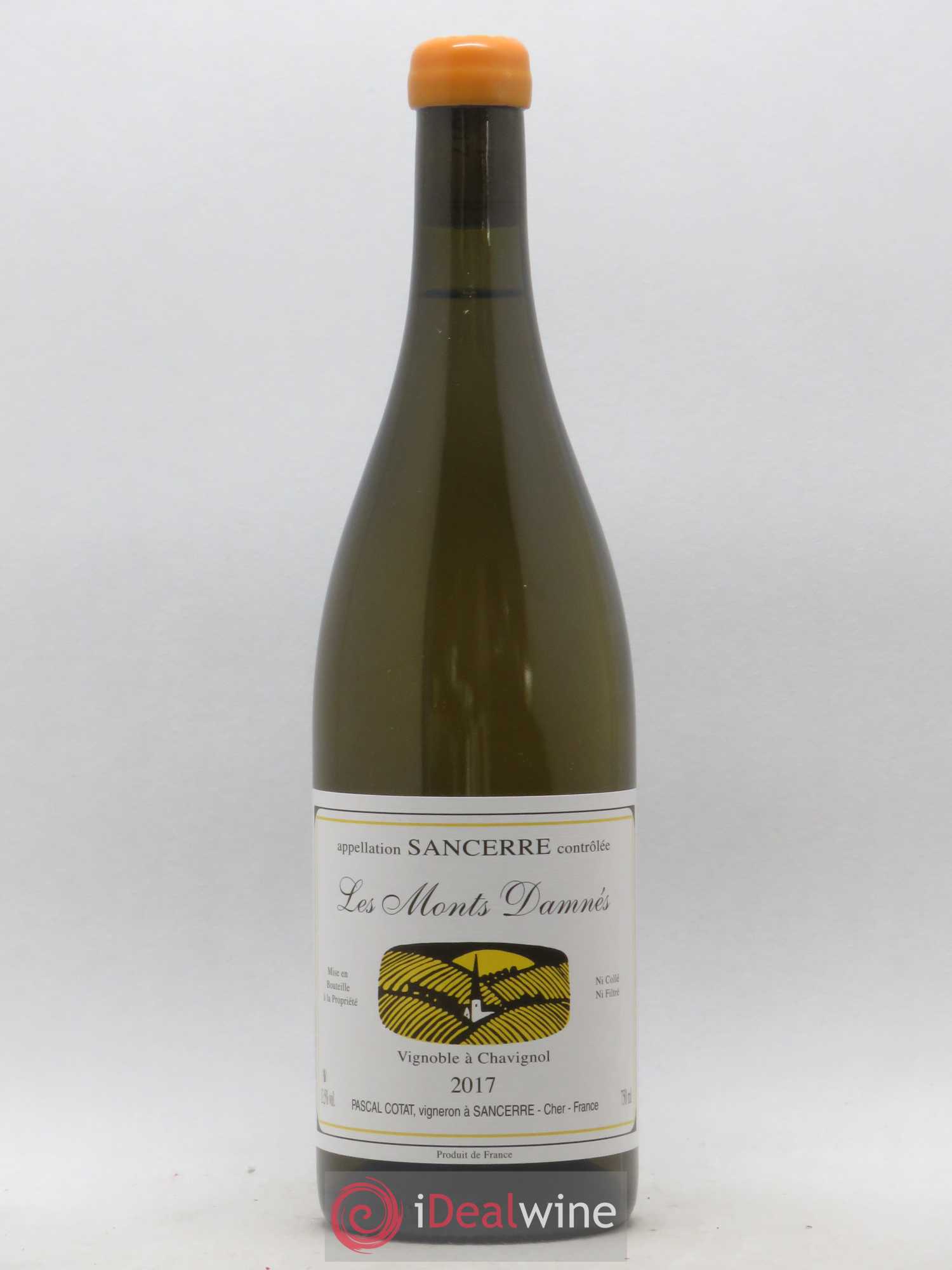 Sancerre Les Monts Damnés Pascal Cotat 2017 - Lot de 1 bouteille - 0