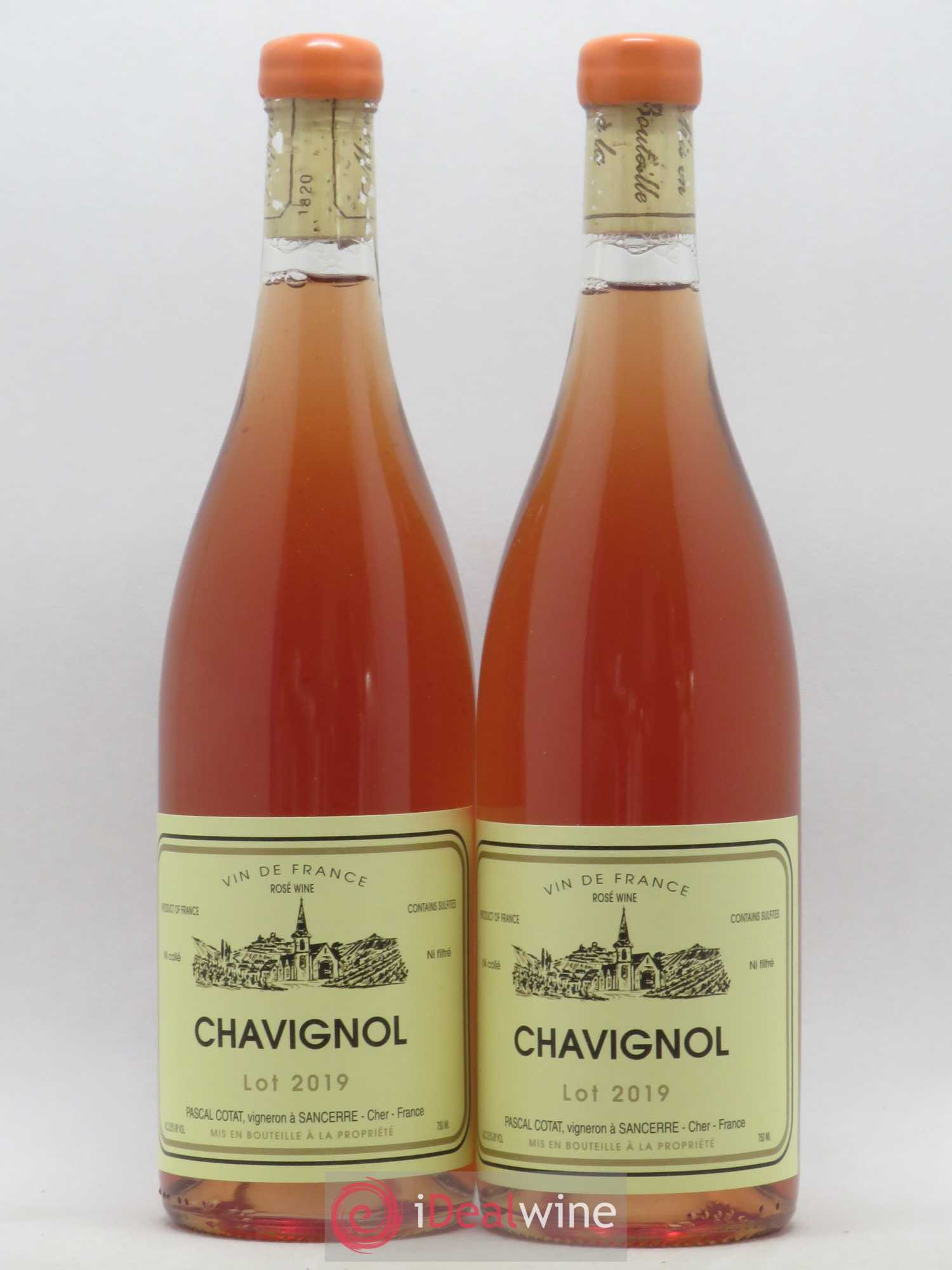 Vin de France Chavignol Pascal Cotat (sans prix de réserve) 2019 - Lotto di 2 bottiglie - 0
