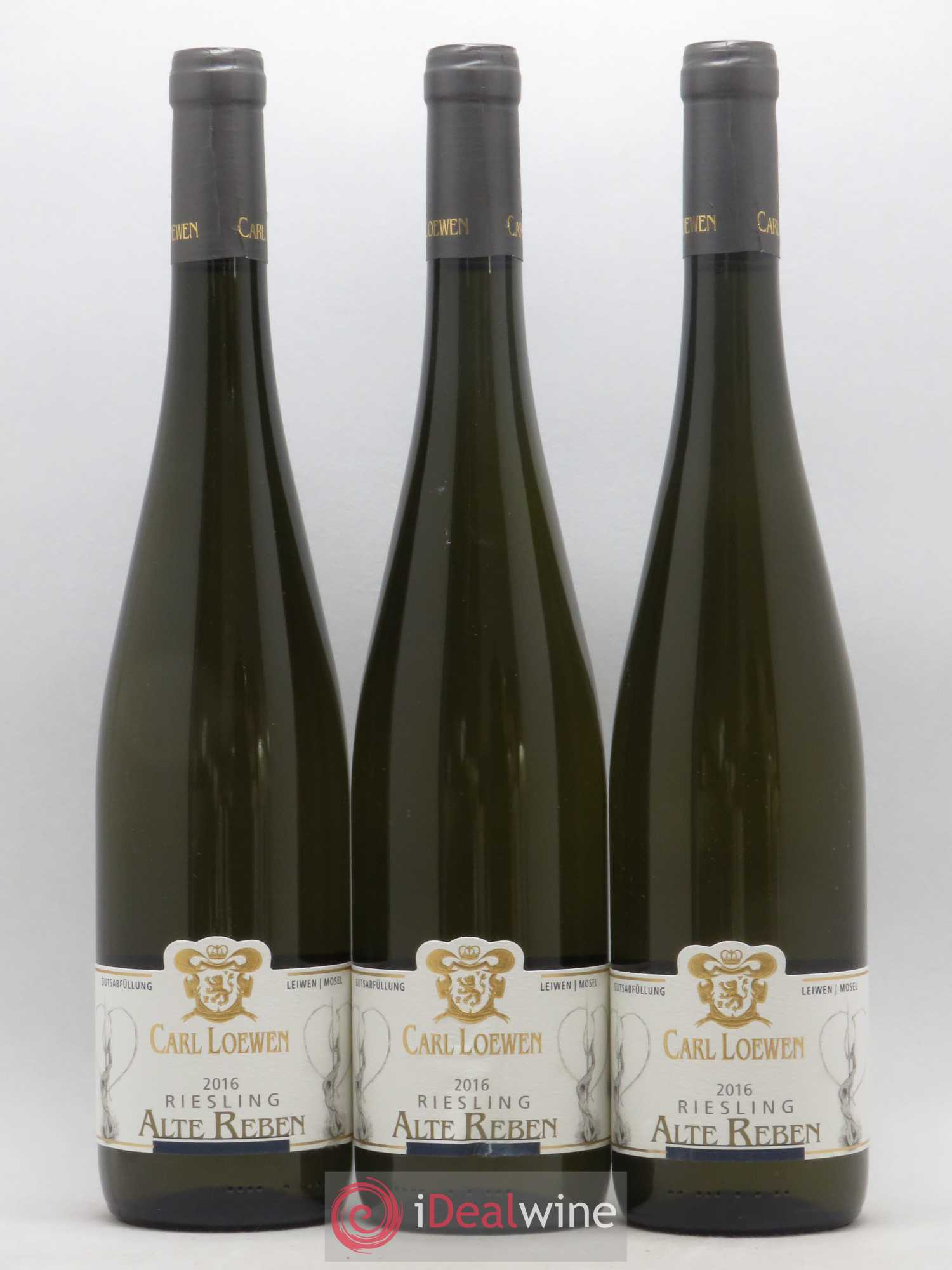 Allemagne Mosel-Saar Alte Reben Carl Loewen (sans prix de réserve) 2016 - Posten von 3 Flaschen - 0
