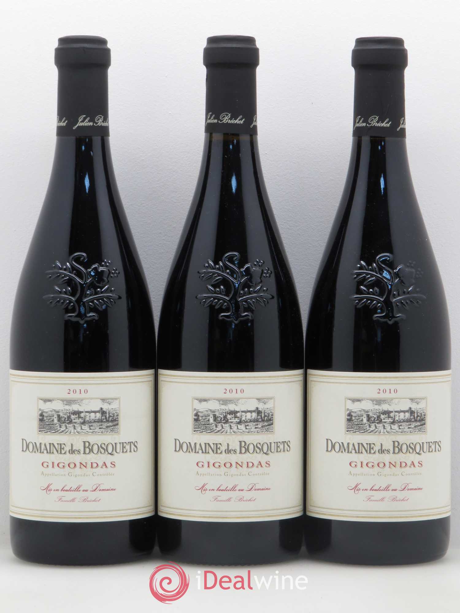 Gigondas Domaine des Bosquets (sans prix de réserve) 2010 - Posten von 3 Flaschen - 0
