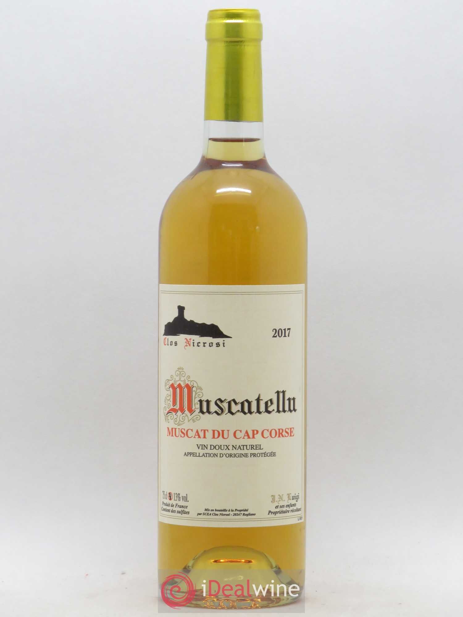 Muscat du Cap Corse Muscatellu Clos Nicrosi 2017 - Lotto di 1 bottiglia - 0