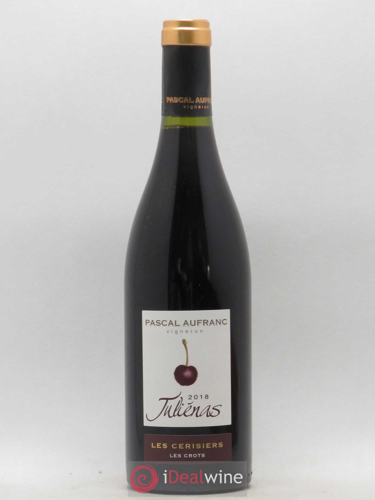 Juliénas Les Cerisiers Pascal Aufranc (sans prix de réserve) 2018 - Posten von 1 Flasche - 0