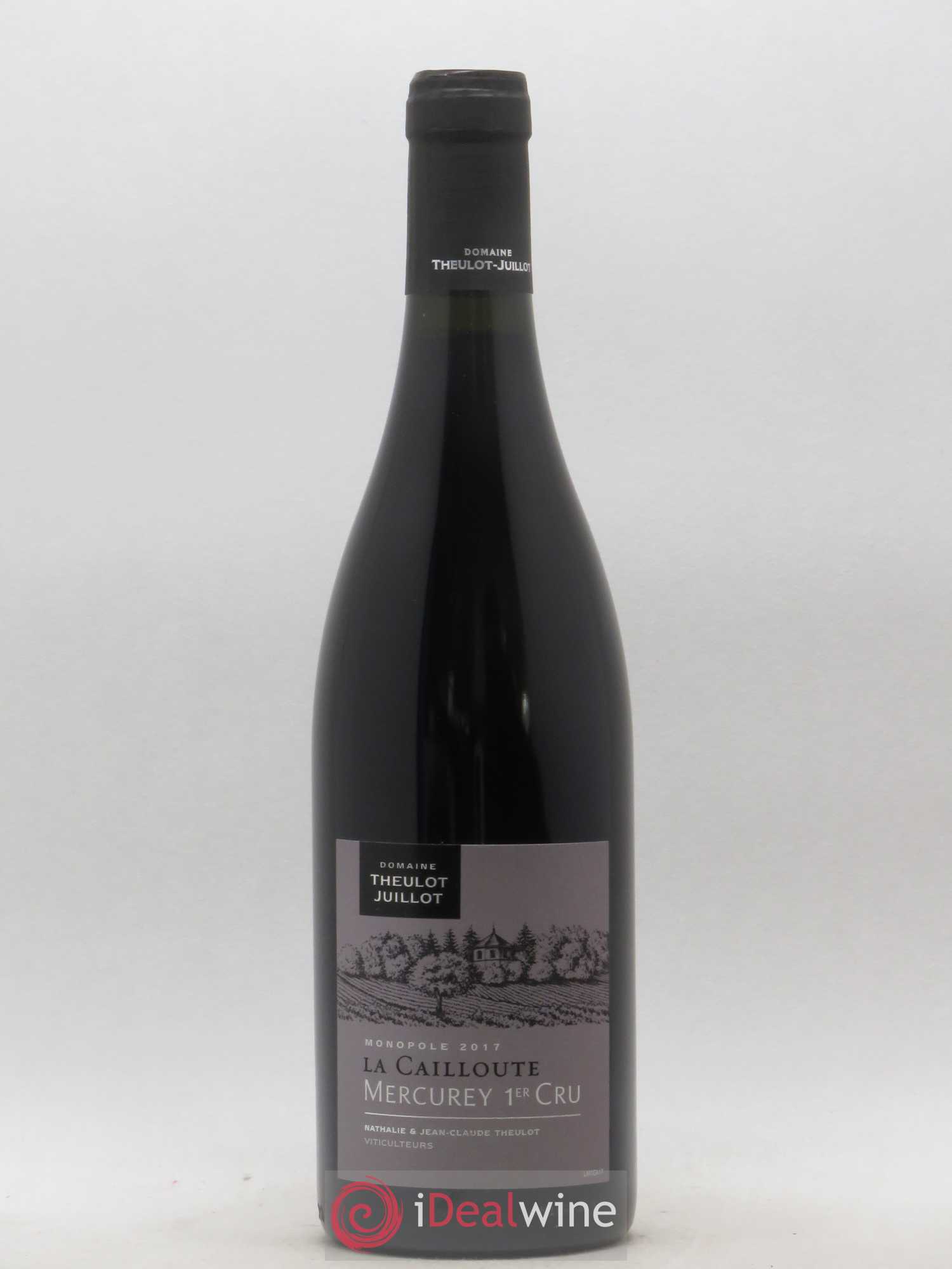 Mercurey 1er Cru La Cailloute Domaine Theulot Juillot 2017 - Posten von 1 Flasche - 0