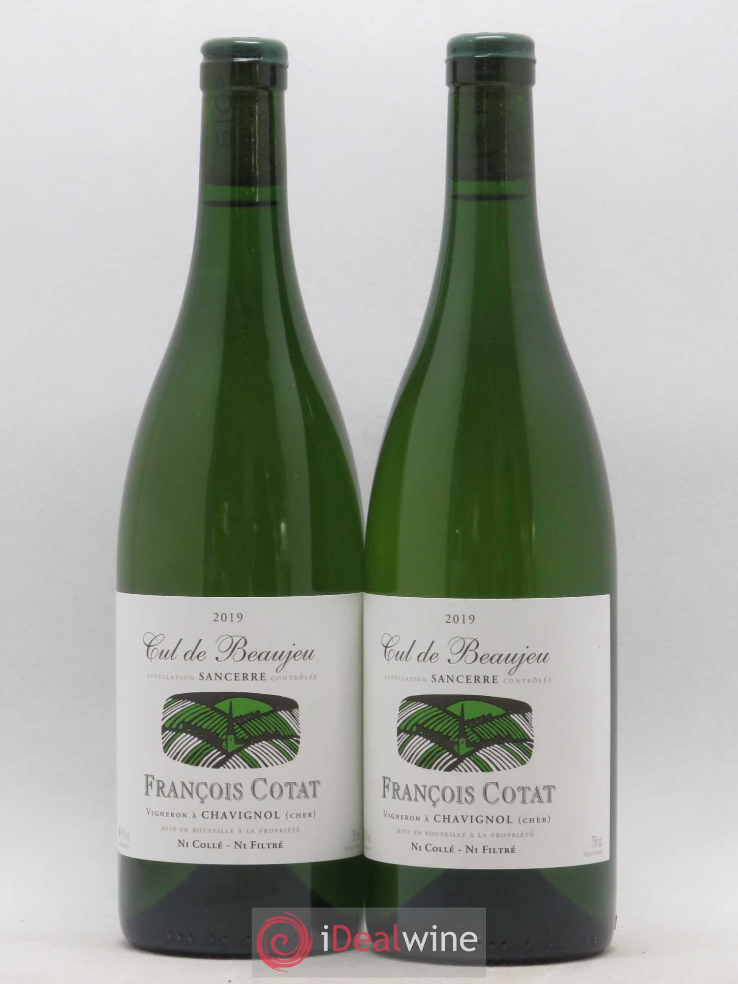 Sancerre Les Culs de Beaujeu François Cotat 2019 - Lot de 2 bouteilles - 0