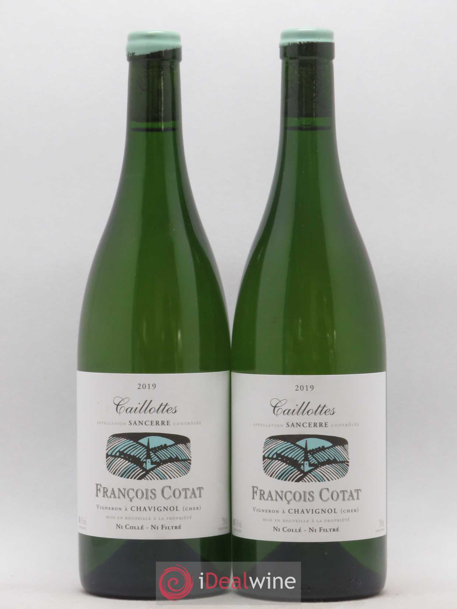 Sancerre Les Caillottes François Cotat 2019 - Lot de 2 bouteilles - 0
