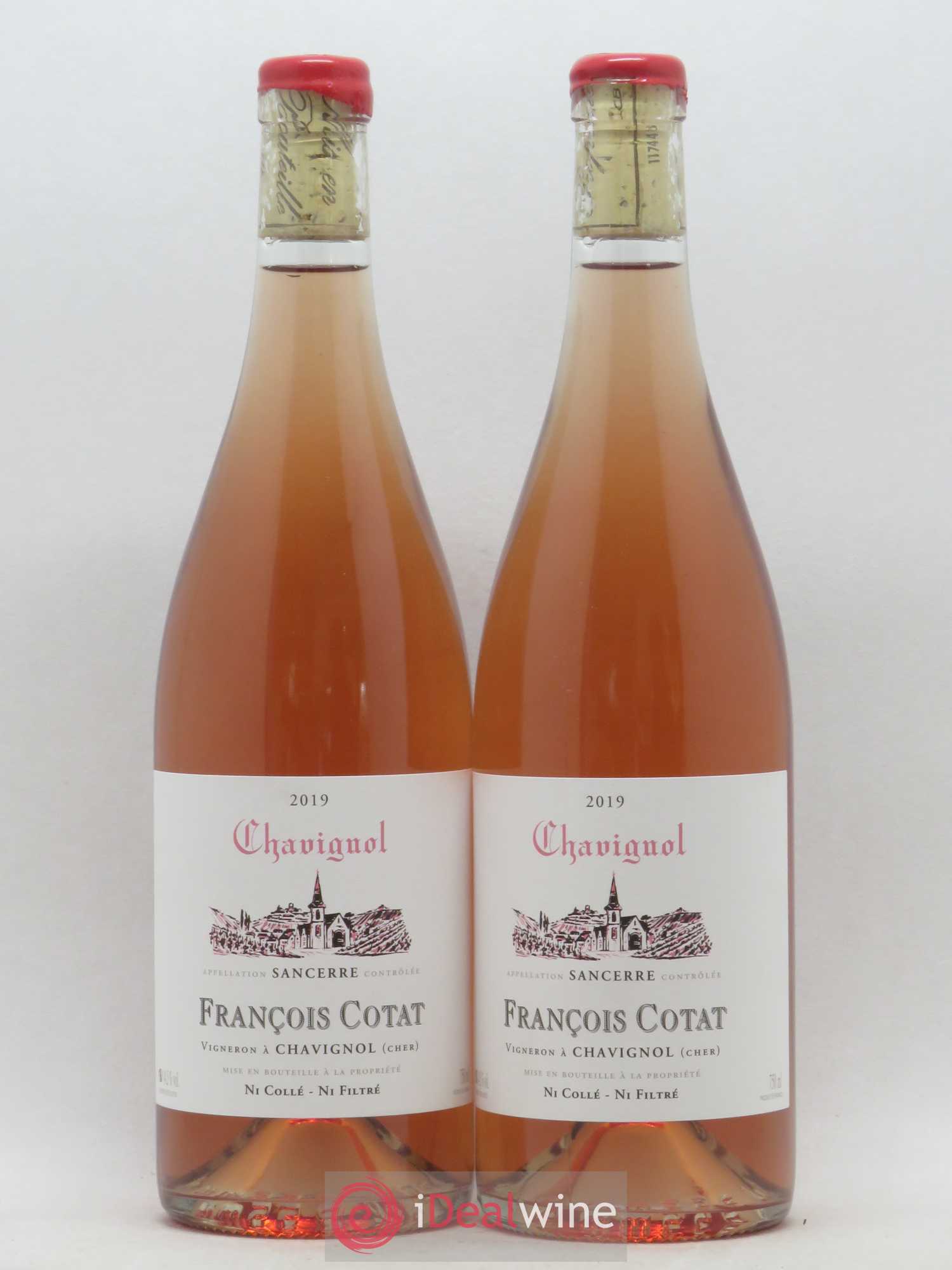 Sancerre François Cotat Chavignol 2019 - Lot de 2 bouteilles - 0