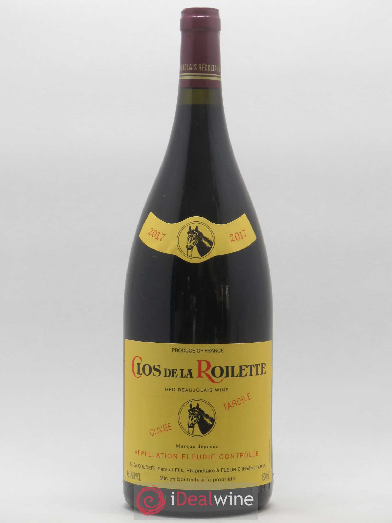 Fleurie Cuvée Tardive Clos de la Roilette 2017 - Lot de 1 magnum - 0