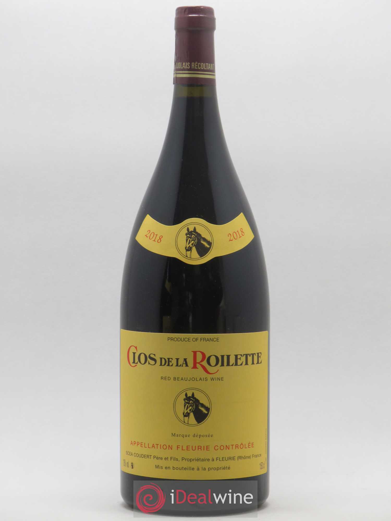 Fleurie Clos de la Roilette 2018 - Lot de 1 magnum - 0
