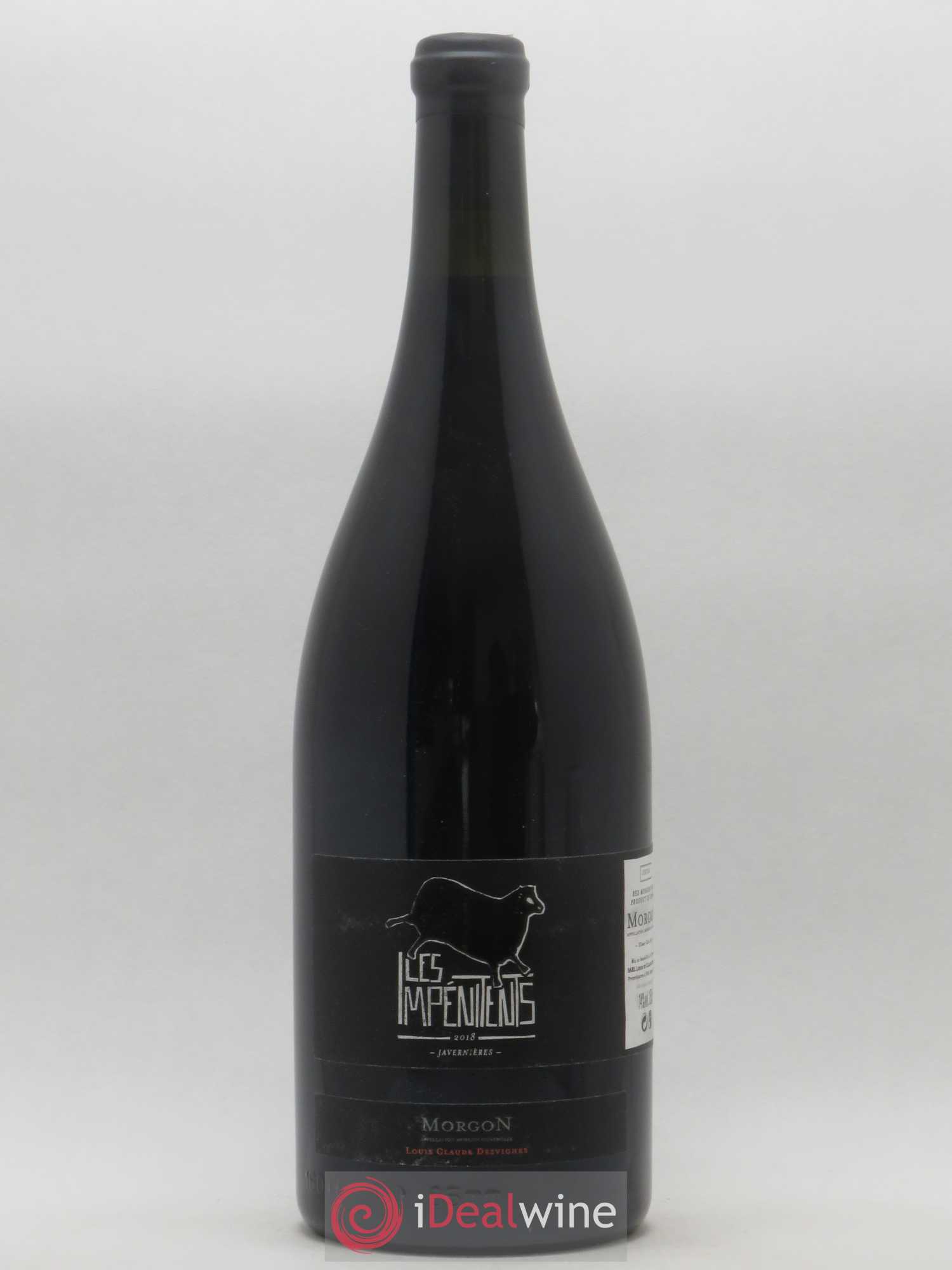 Morgon Javernières Les Impénitents Louis-Claude Desvignes 2018 - Lot de 1 magnum - 0