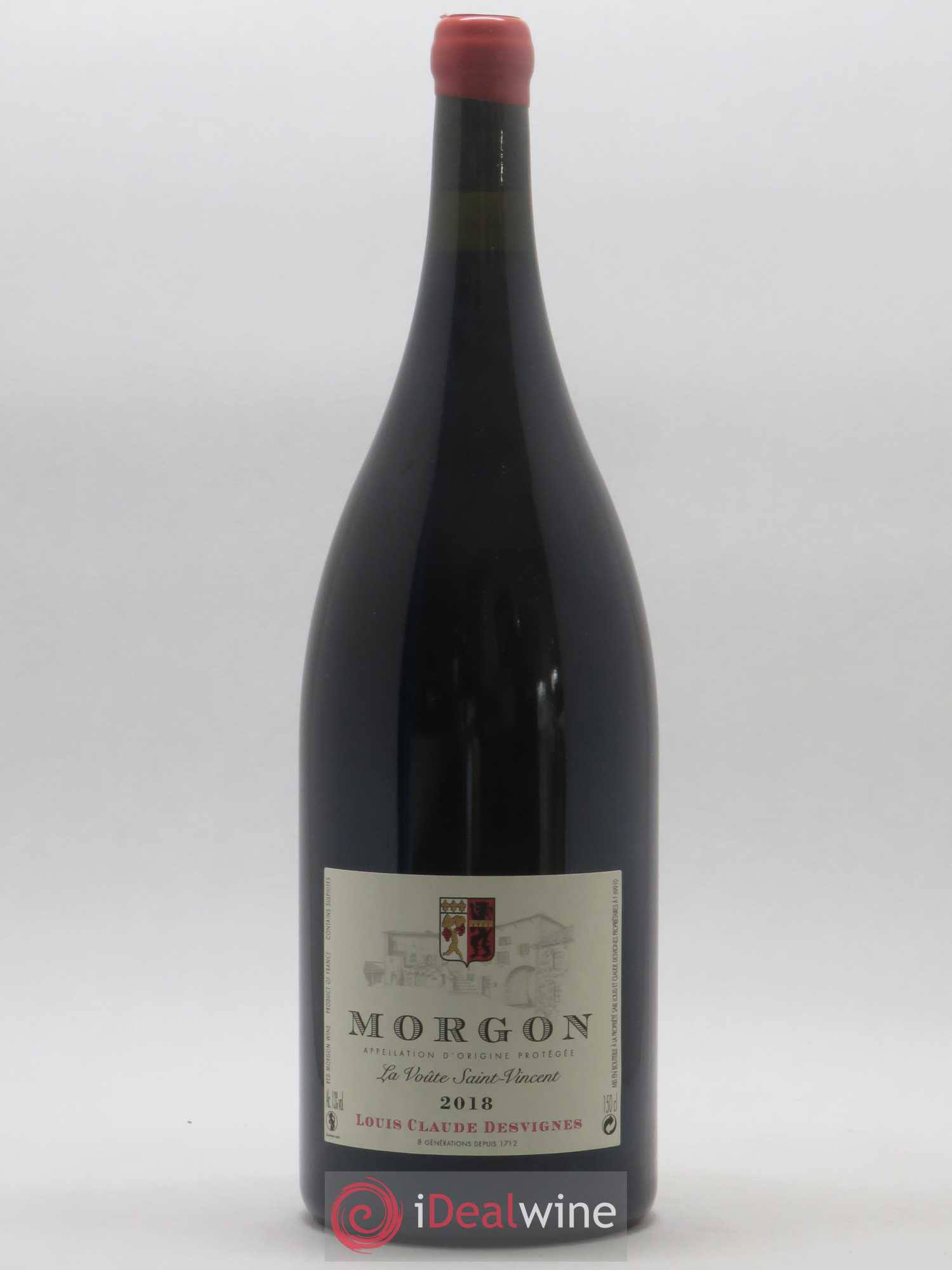 Morgon La Voûte Saint Vincent Louis-Claude Desvignes (sans prix de réserve) 2018 - Lot de 1 magnum - 0