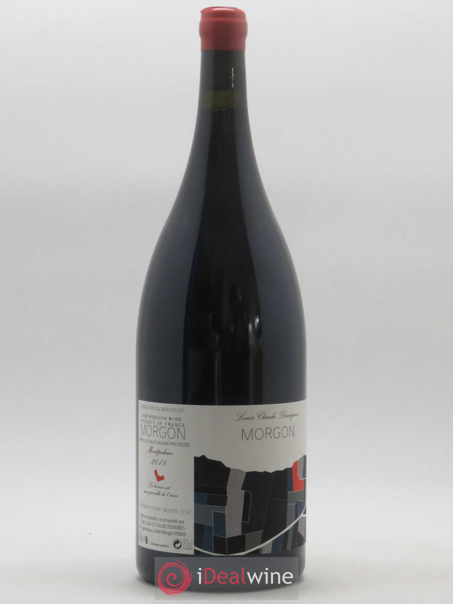 Morgon Montpelain Louis-Claude Desvignes (sans prix de réserve) 2018 - Lot de 1 magnum - 0